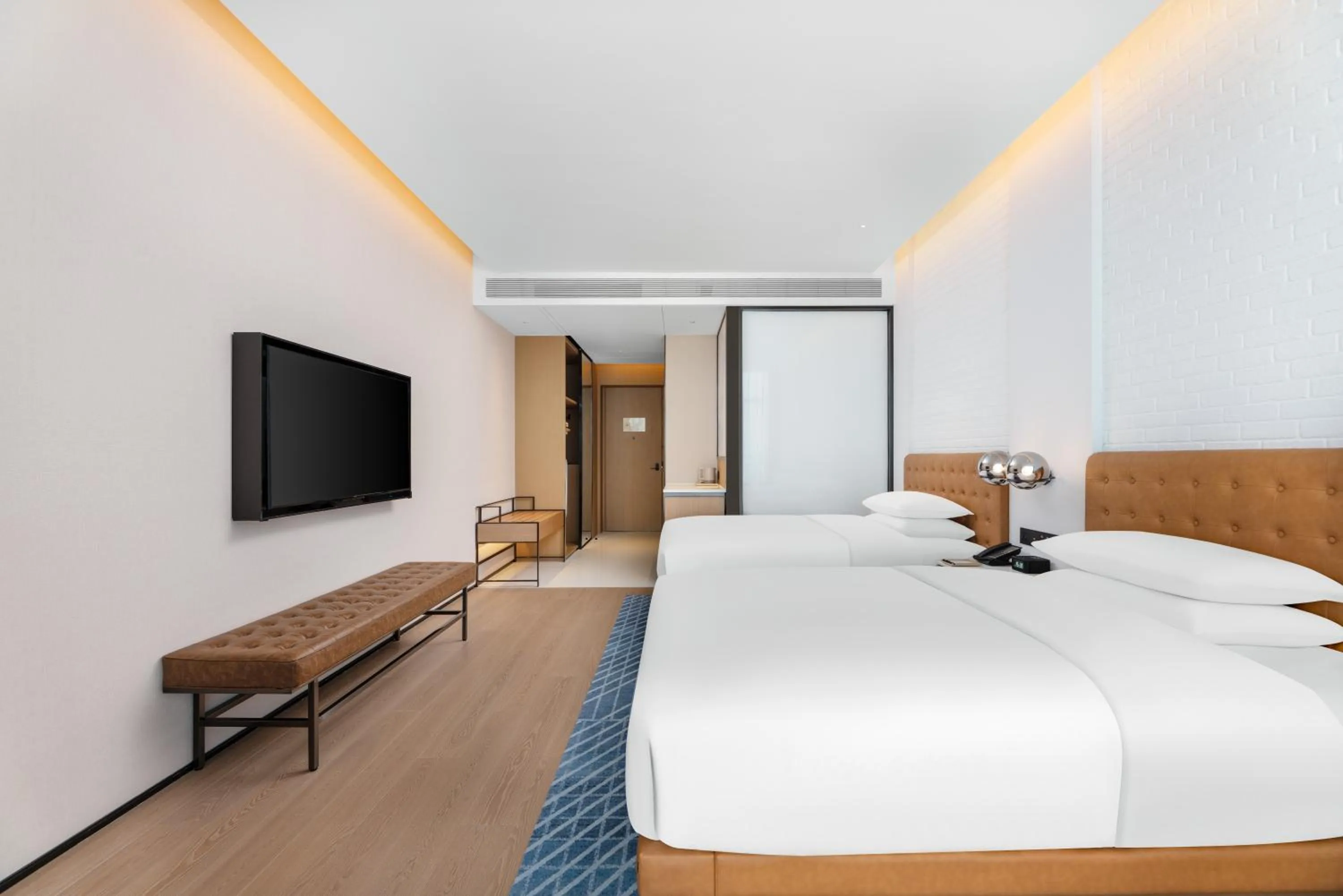 Bed in Four Points by Sheraton Xi’an High-Tech Zone