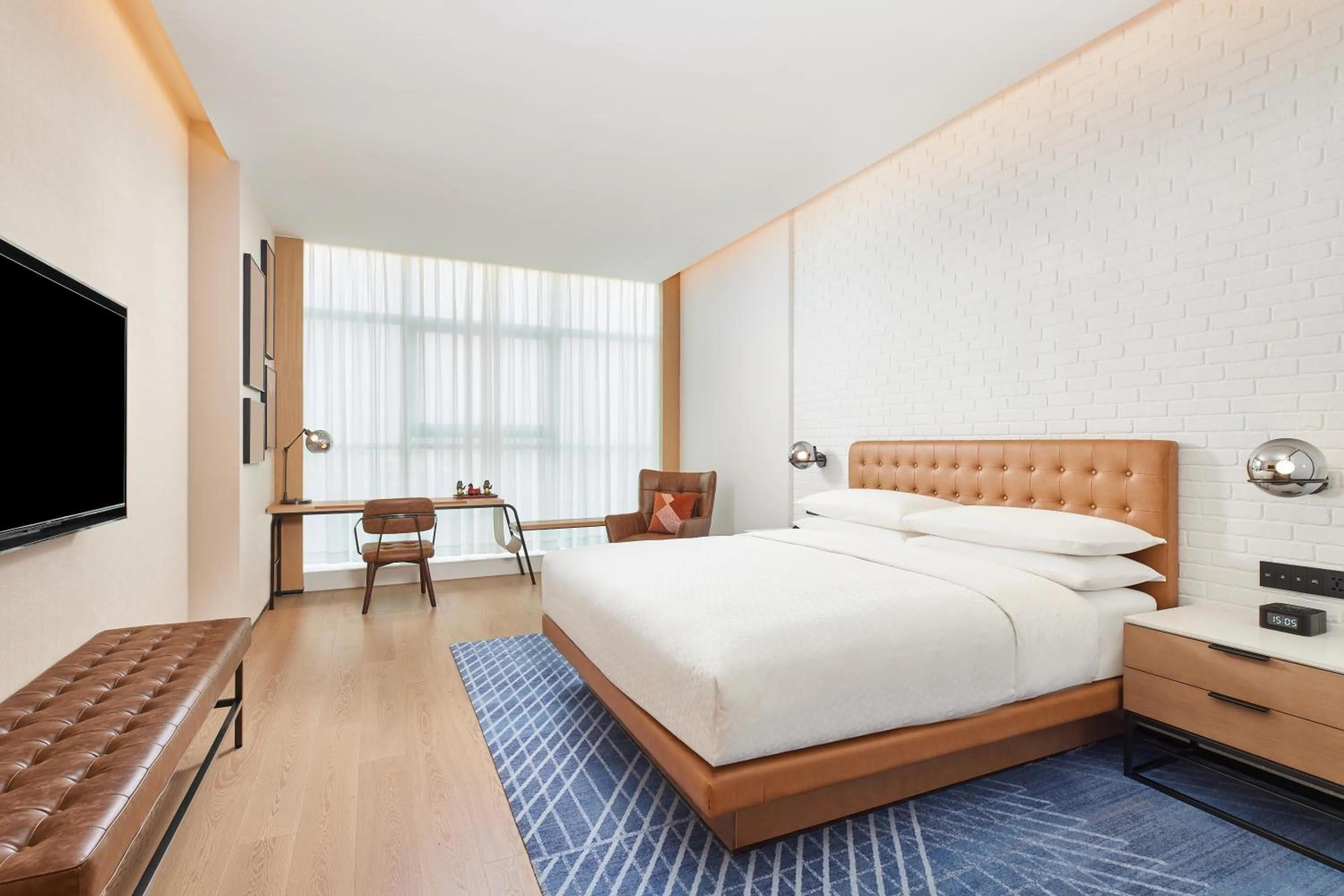 Photo of the whole room, Bed in Four Points by Sheraton Xi’an High-Tech Zone