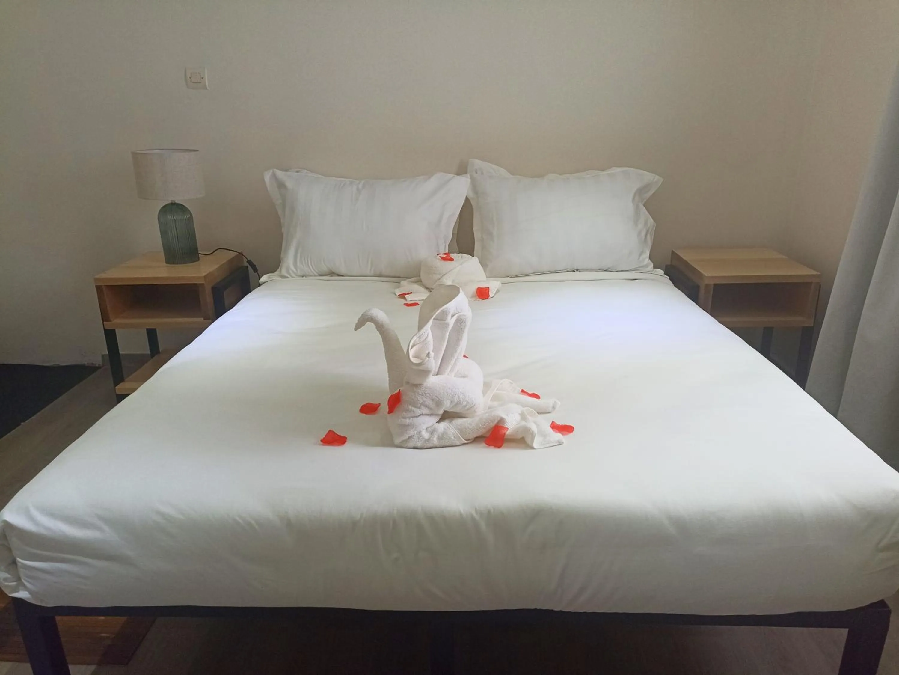 Bed in Hôtel Les 12 Collines, Ivato Aéroport