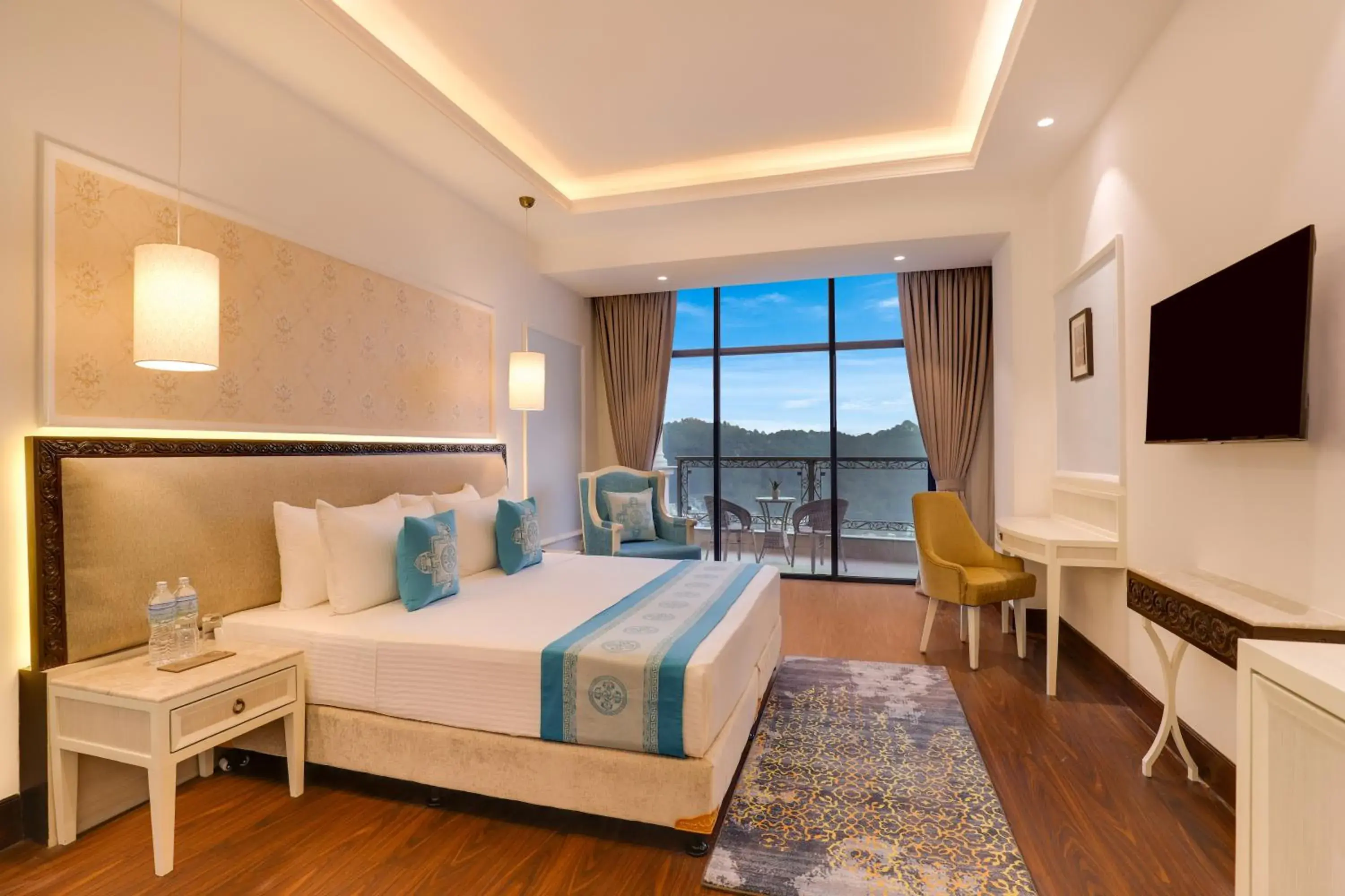 Deluxe King Room in Lemon Tree Premier Budhanilkantha Kathmandu, Nepal Deluxe King Room in Lemon Tree Premier Budhanilkantha Kathmandu, Nepal