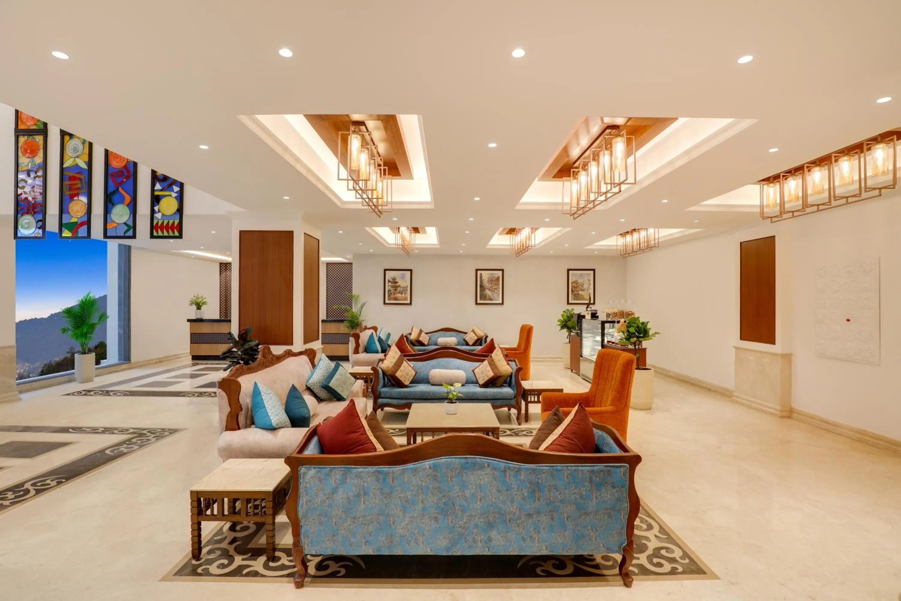 Lobby or reception in Lemon Tree Premier Budhanilkantha Kathmandu, Nepal