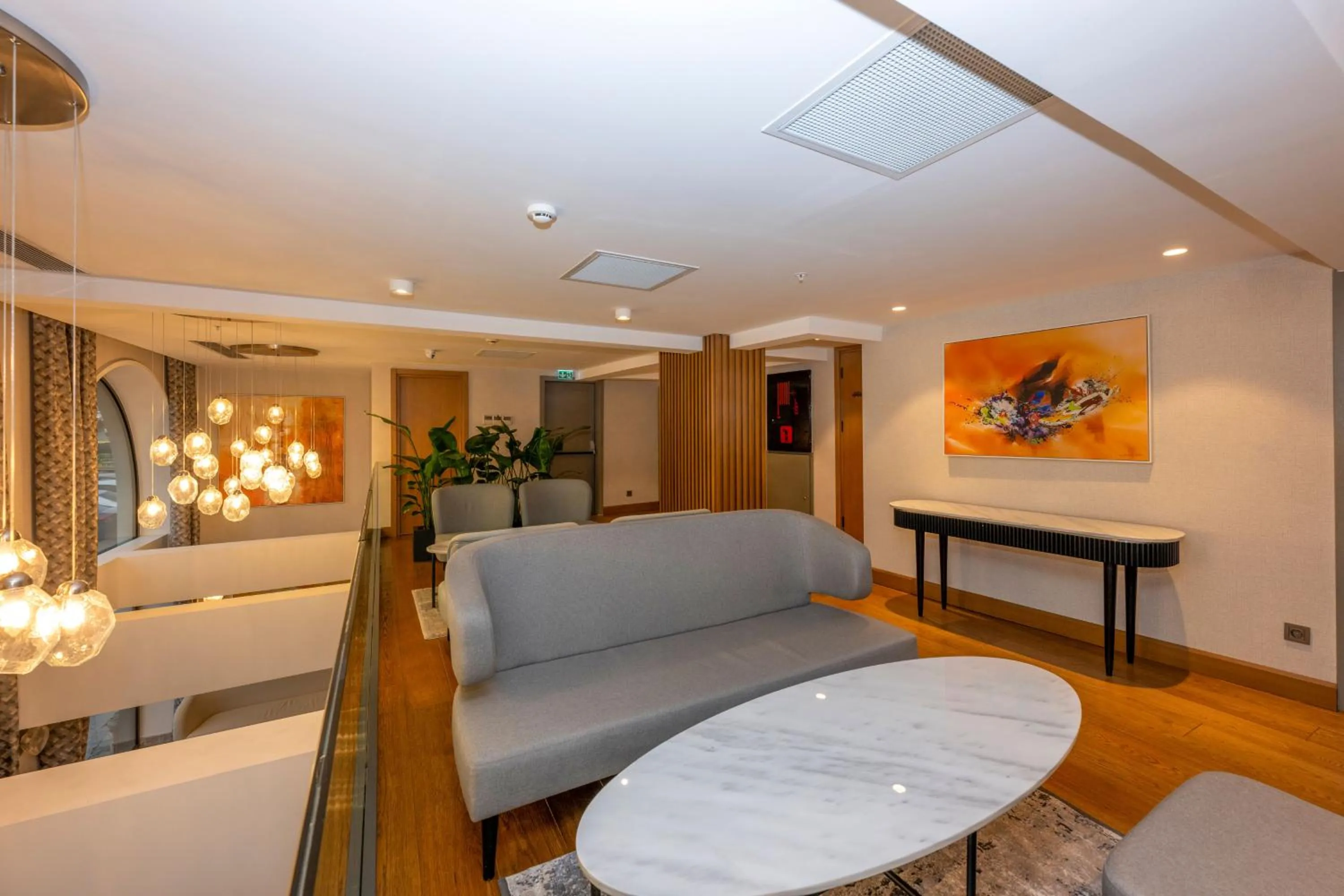 Seating area in Baver Hotel