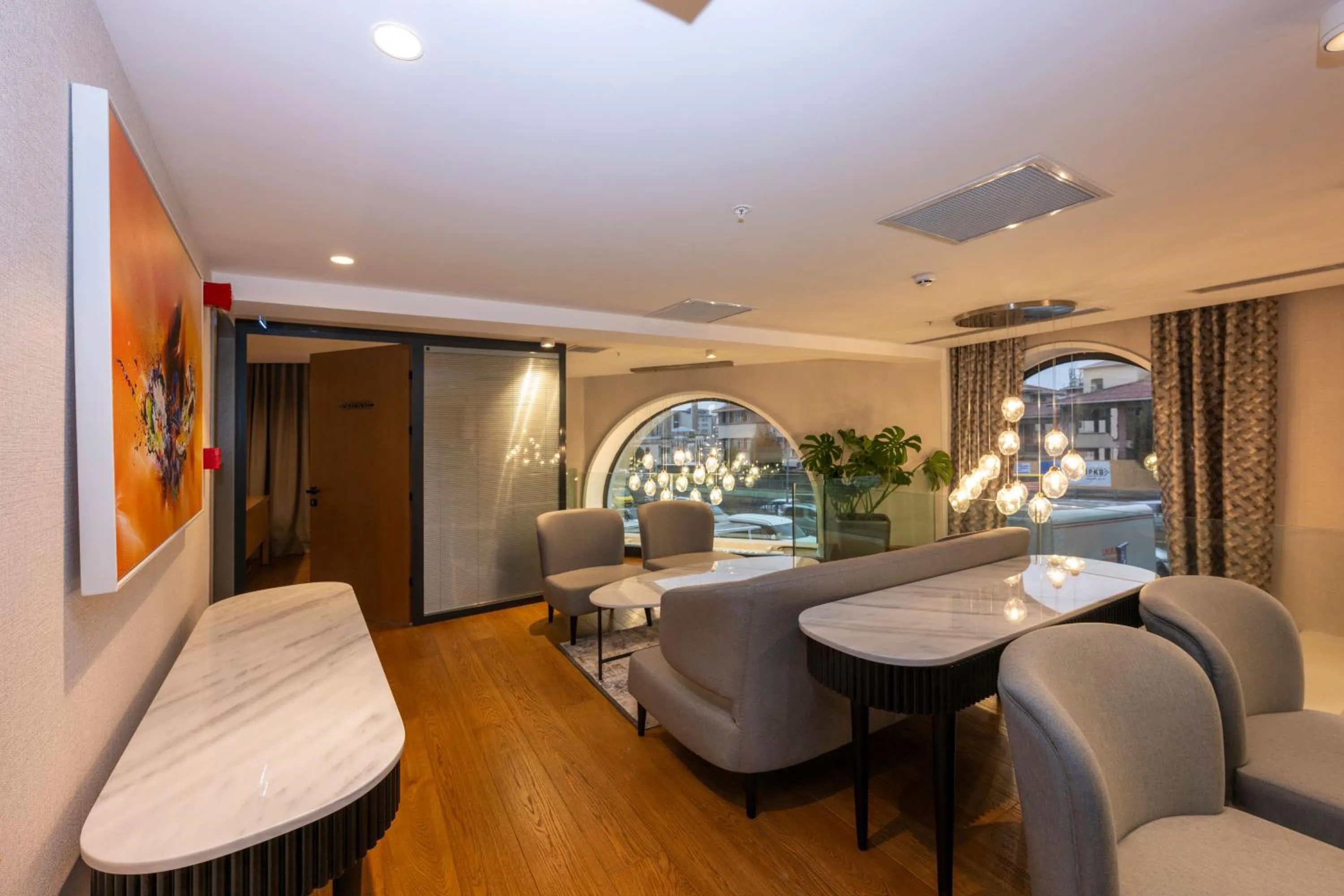 Seating area in Baver Hotel