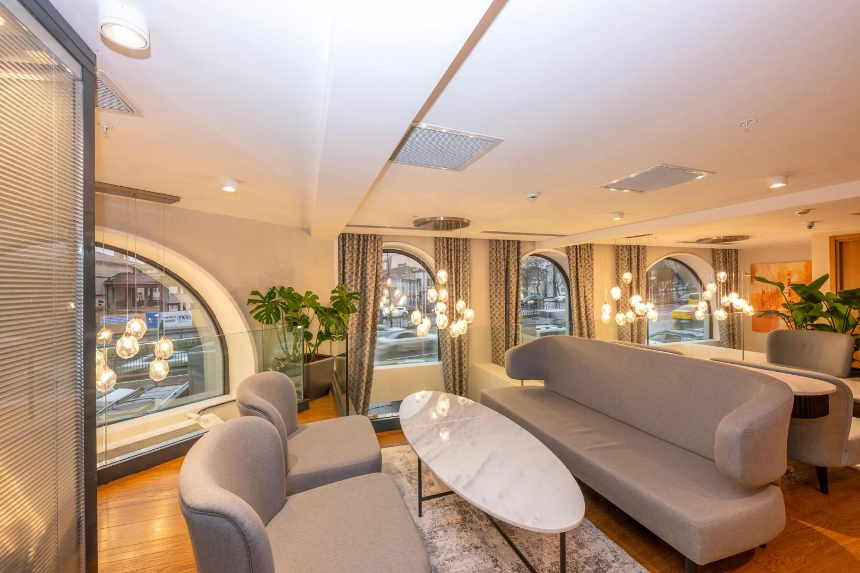 Seating area in Baver Hotel