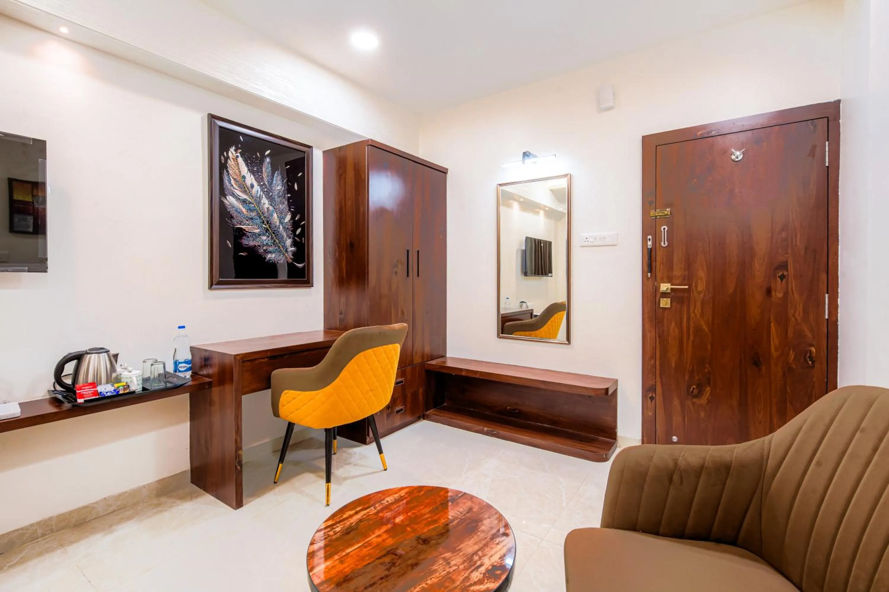 Seating area in Treebo A1 Residency, Hingna T Point