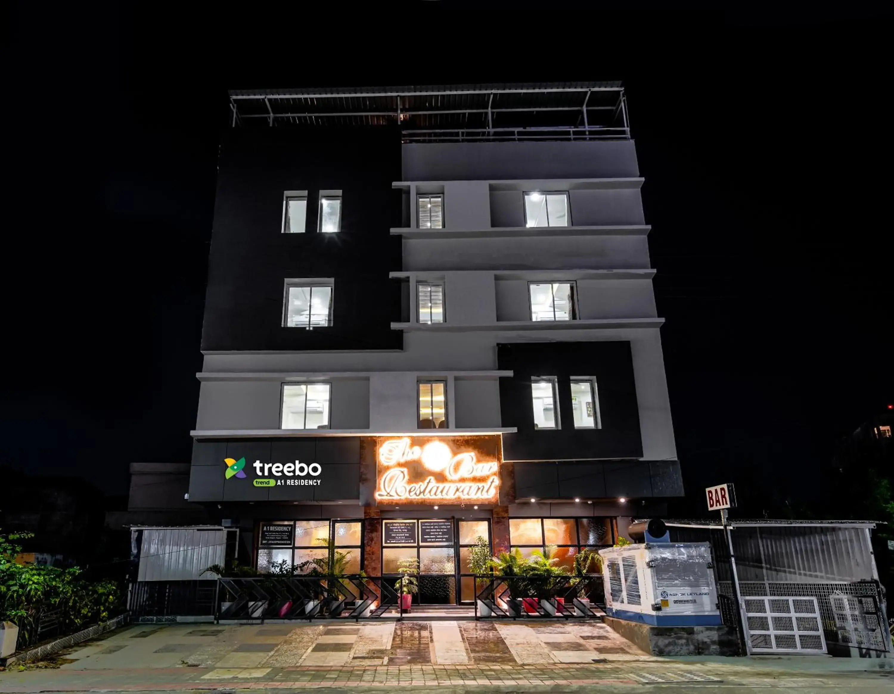 Facade/entrance in Treebo A1 Residency, Hingna T Point Facade/entrance in Treebo A1 Residency, Hingna T Point