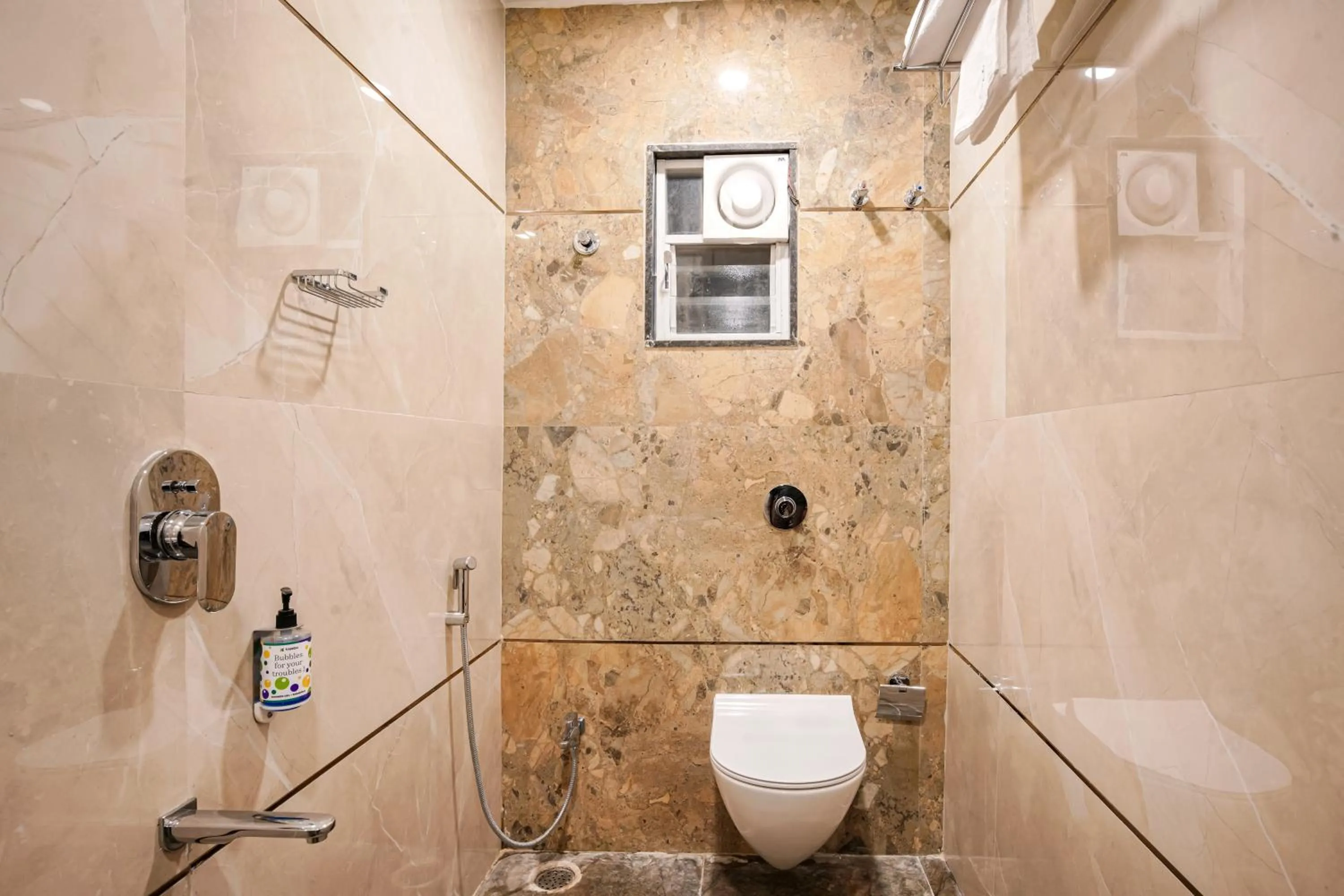 Bathroom in Treebo A1 Residency, Hingna T Point