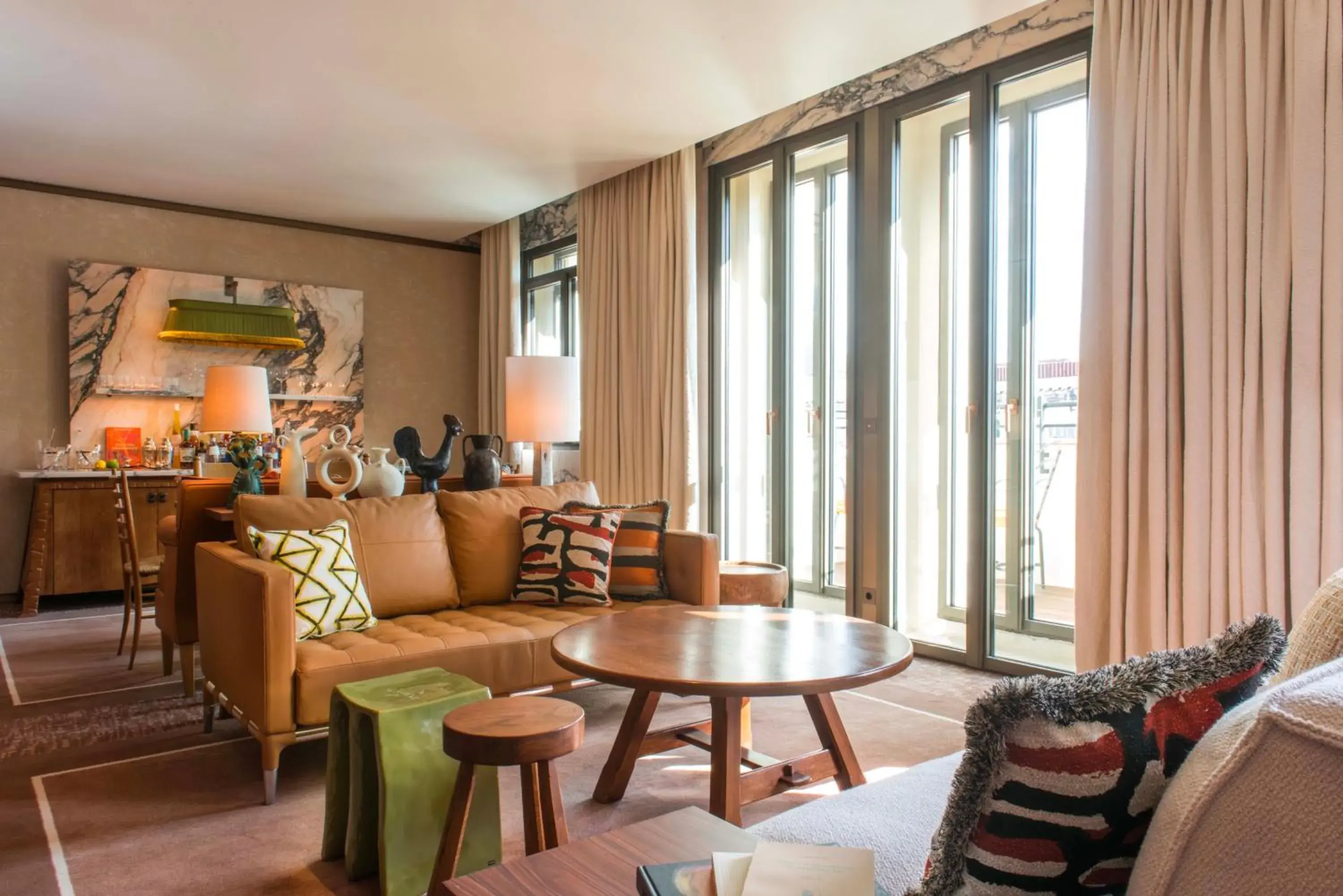 Living room in Brach Madrid - Evok Collection Living room in Brach Madrid - Evok Collection