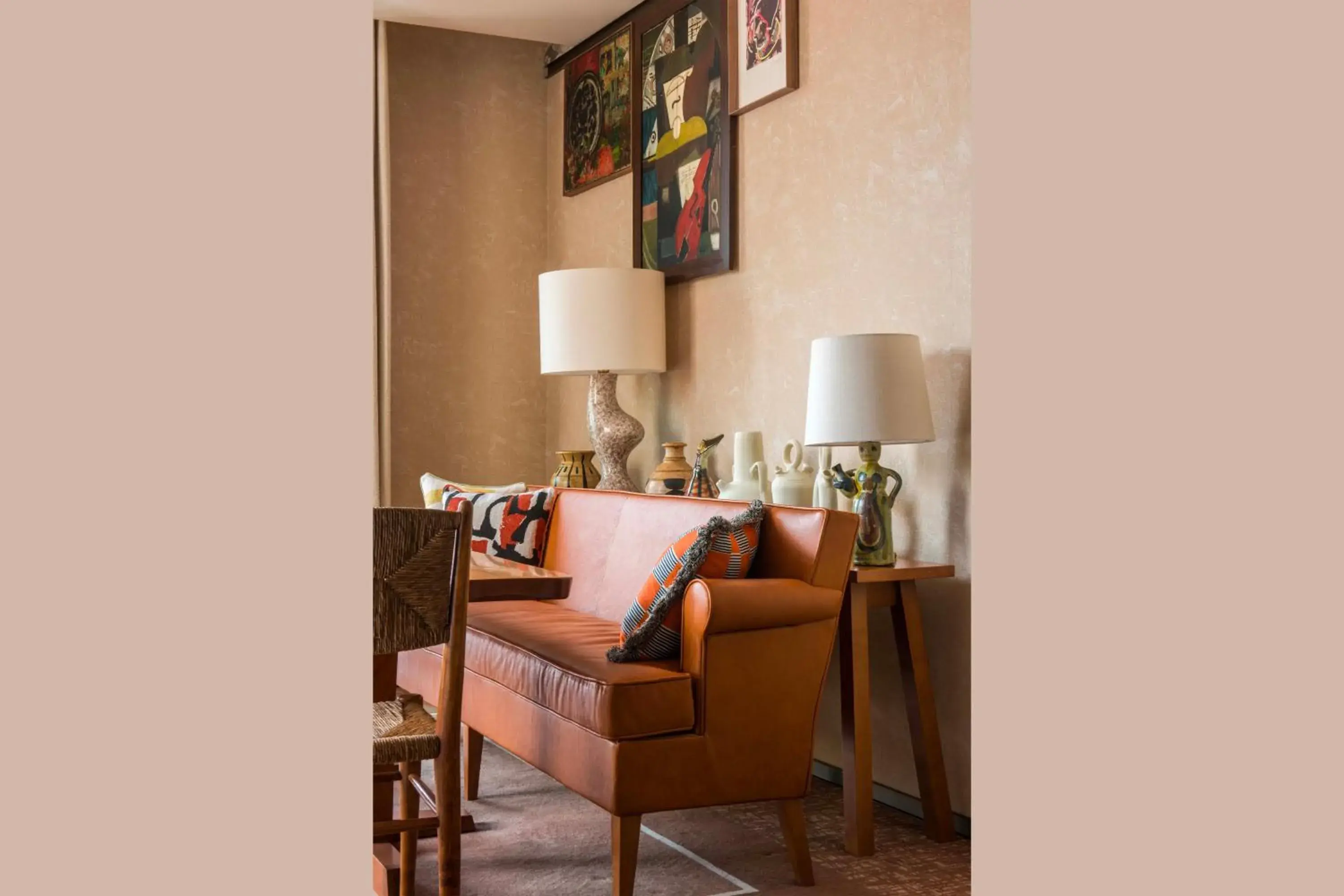 Living room in Brach Madrid - Evok Collection Living room in Brach Madrid - Evok Collection