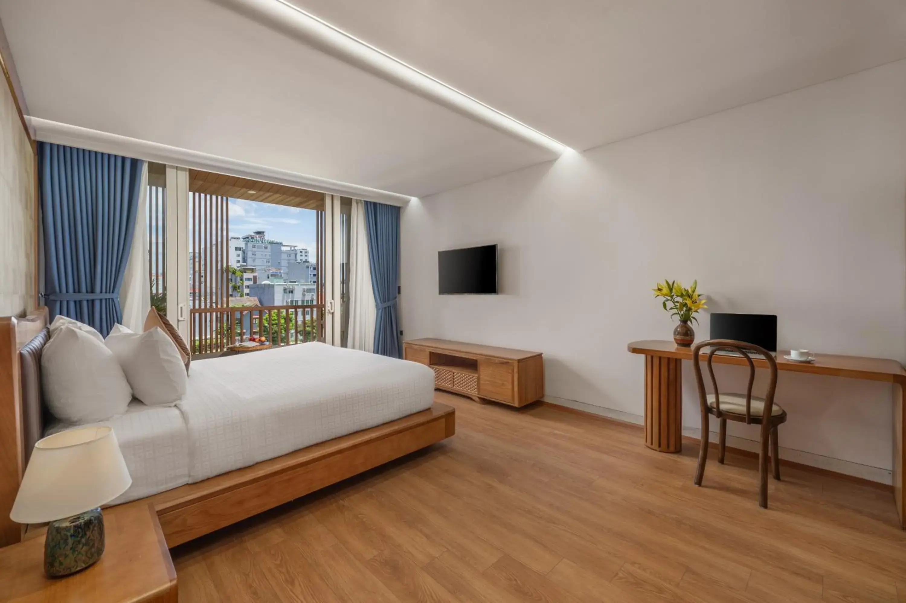 Bed in Mixay Boutique Hotel Da Nang Bed in Mixay Boutique Hotel Da Nang