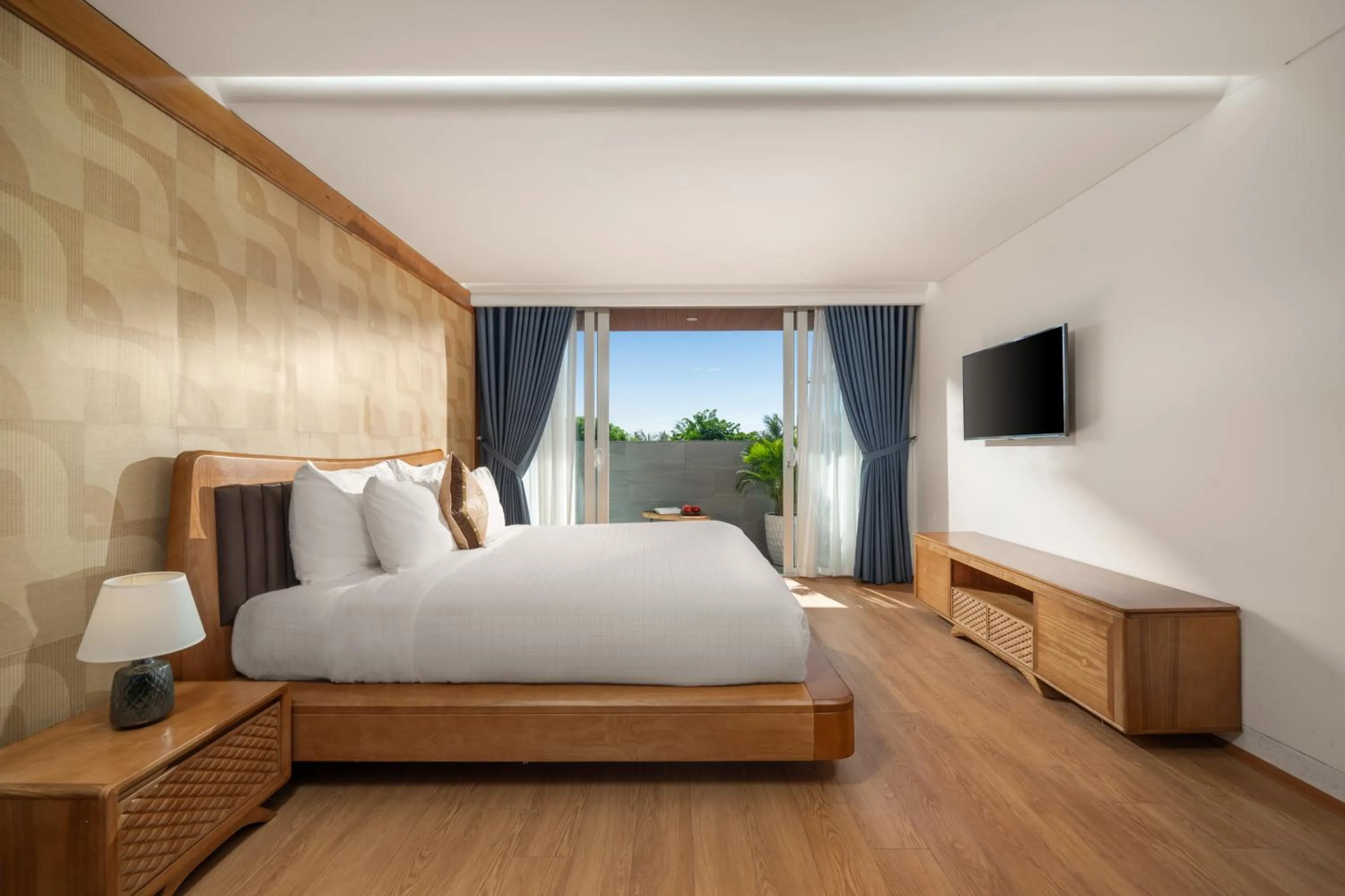 Bed in Mixay Boutique Hotel Da Nang