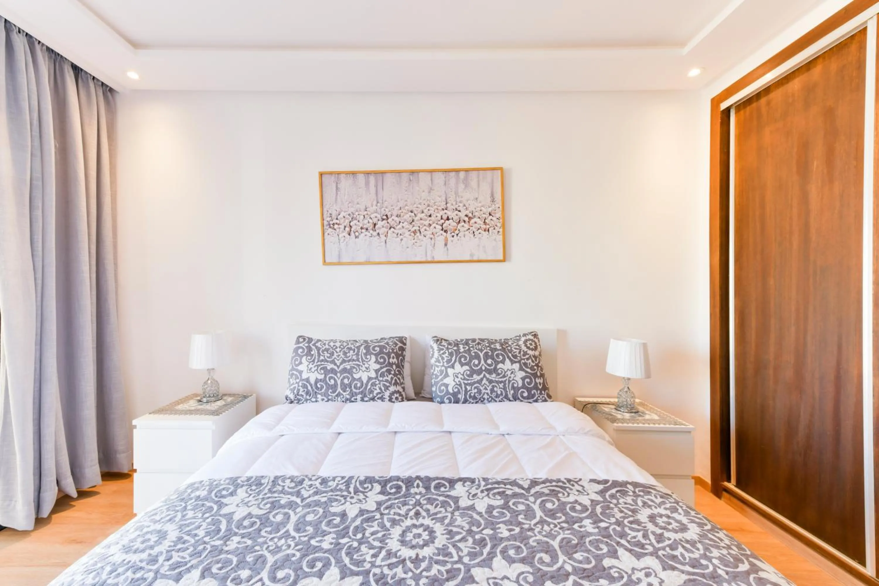 Charming Cozy Apartment - Rabat Center - Free parking & AirC & Fiber internet