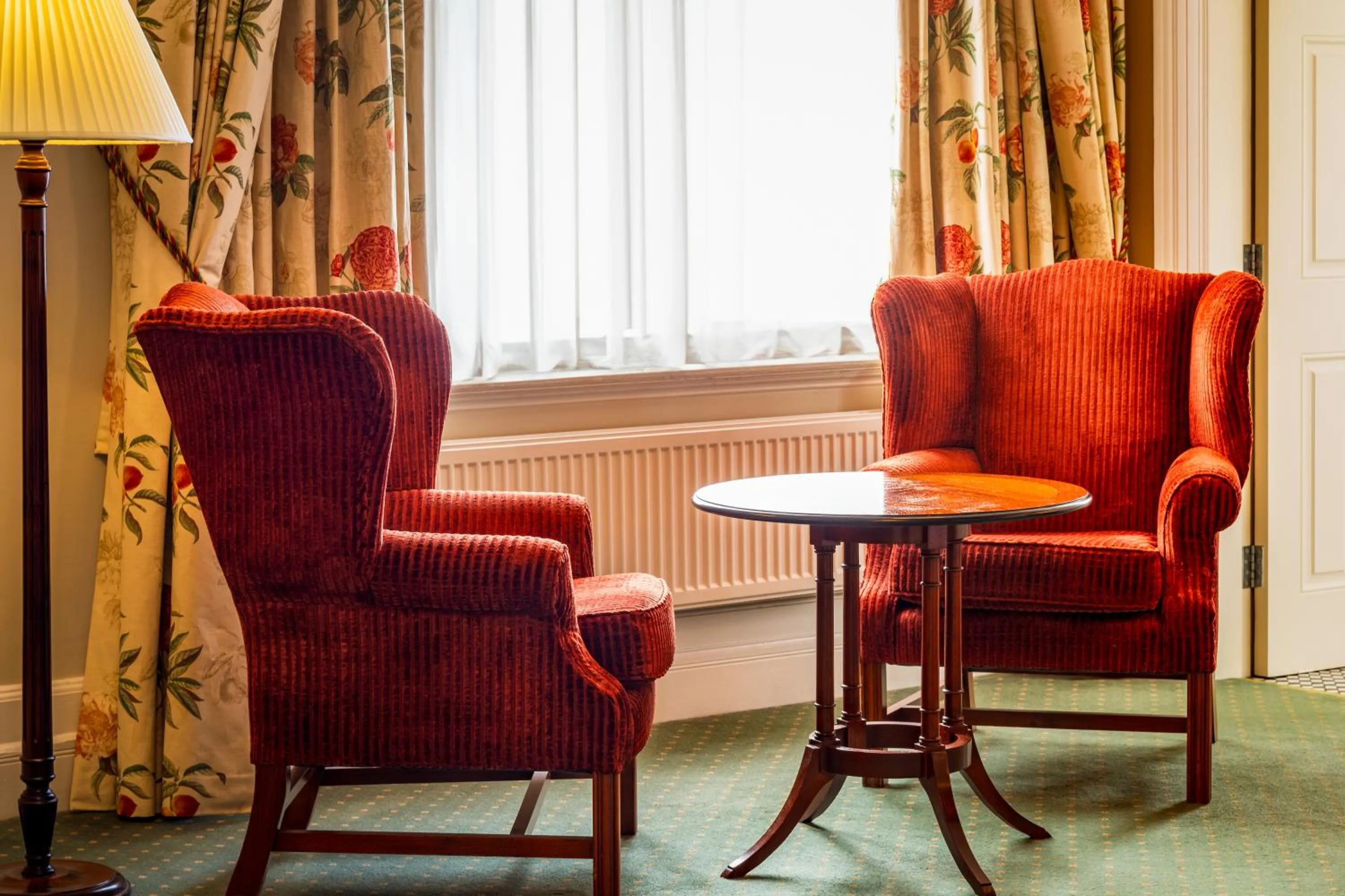 Seating area in The Midland Hotel