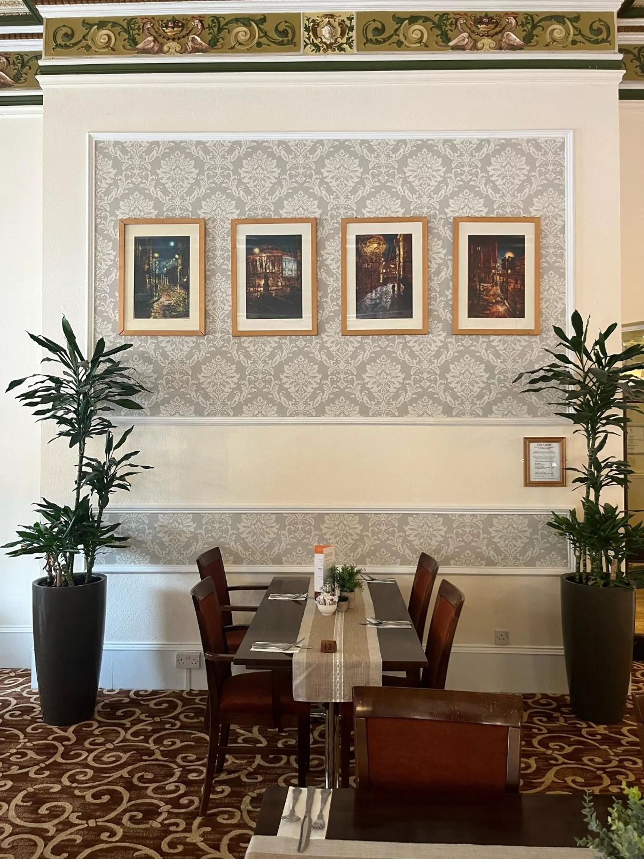 Restaurant/places to eat in The Midland Hotel