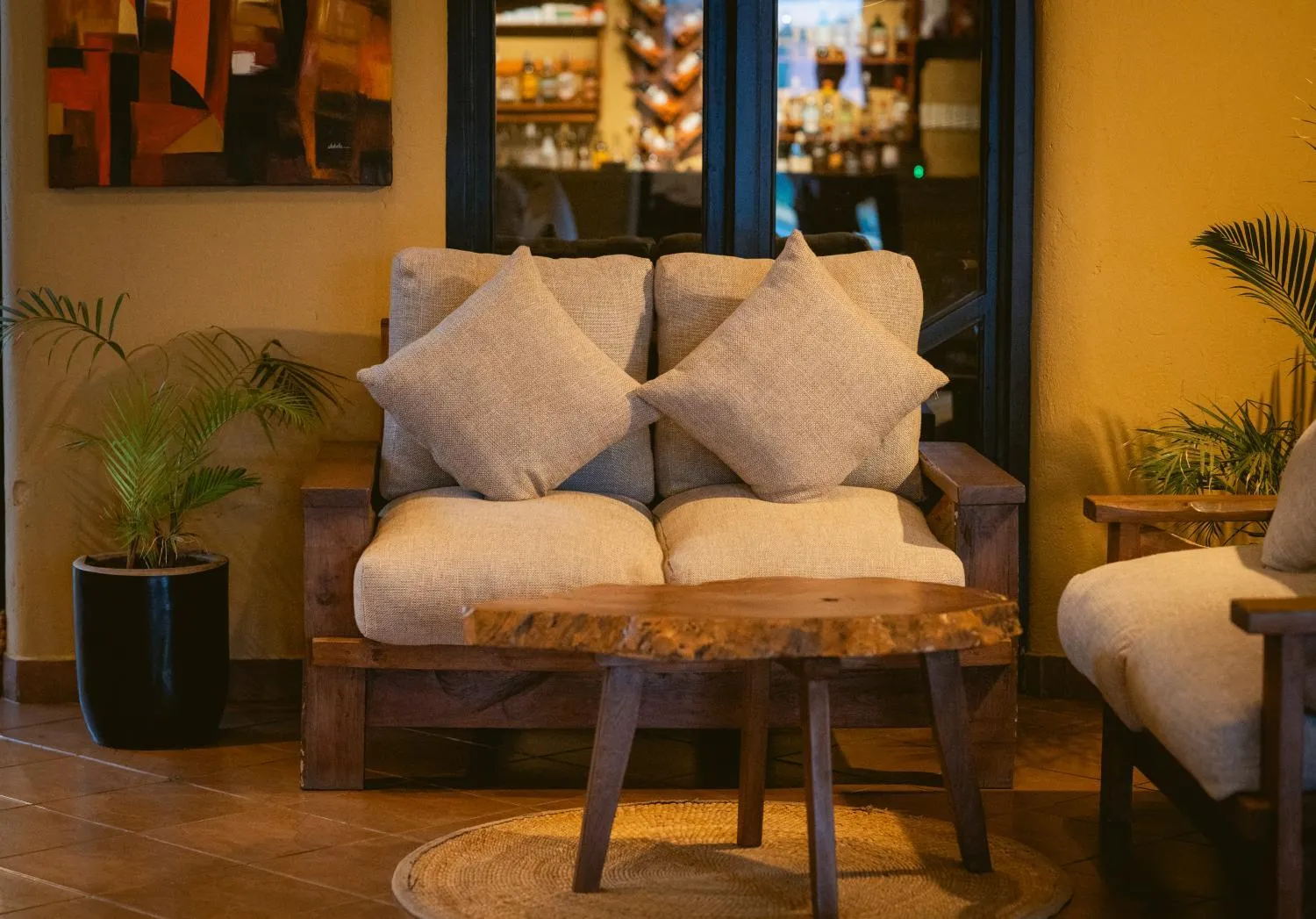 Living room in The Maridadi Hotel
