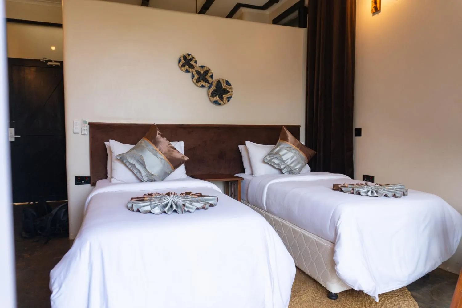 Bed in The Maridadi Hotel