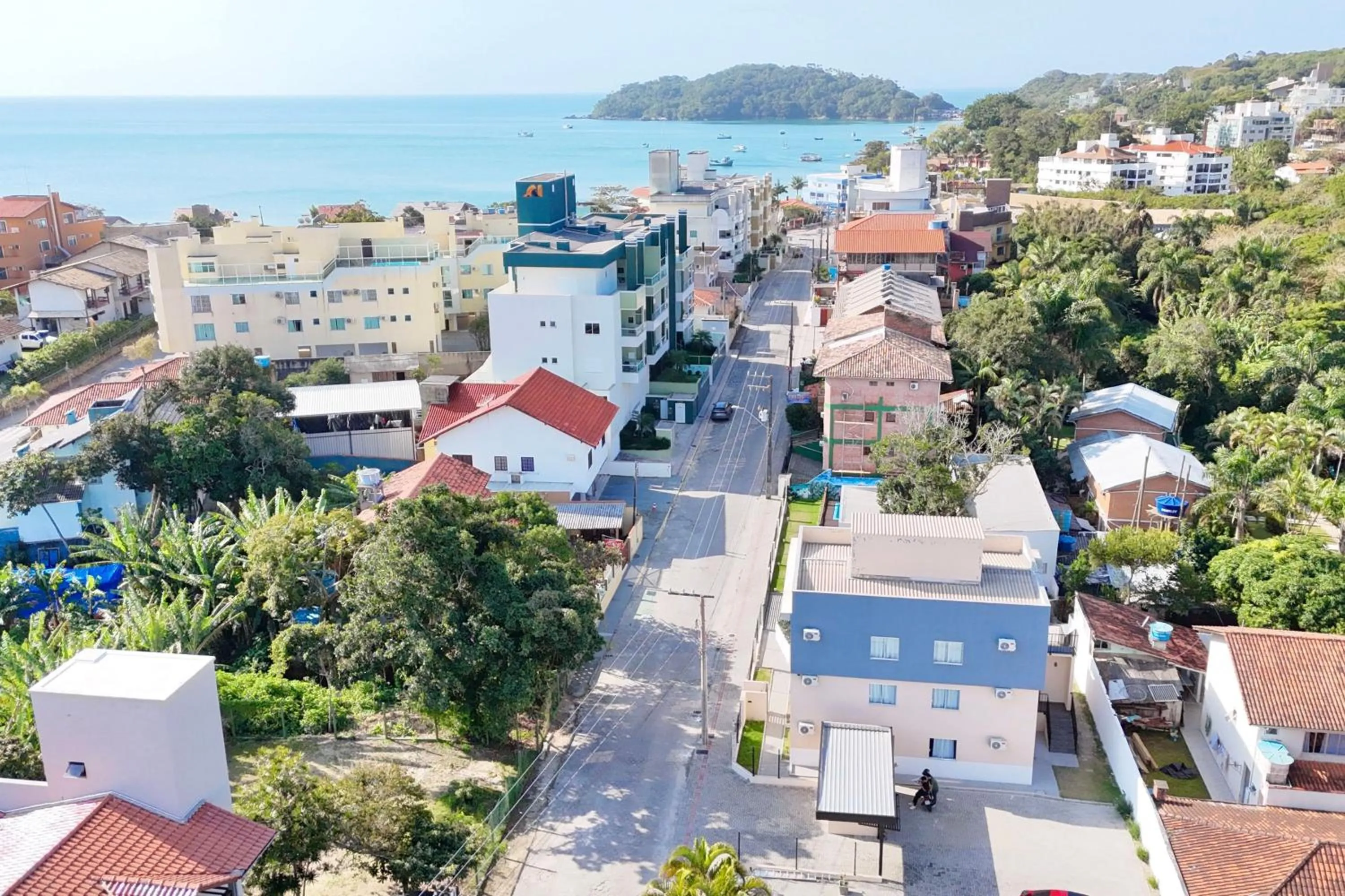 Bird's eye view in Mar de Bombinhas - Centro