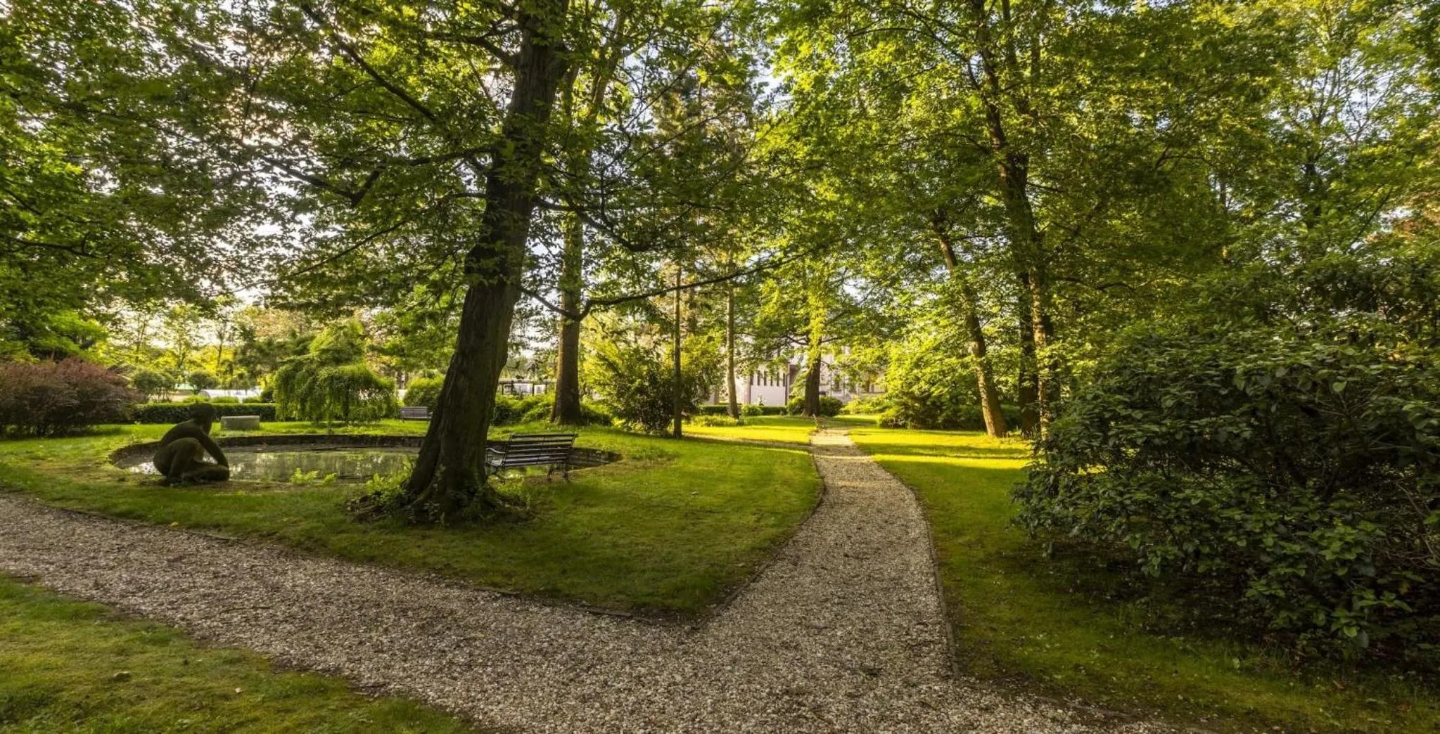 Garden in Hotel Zámeček Raspenava