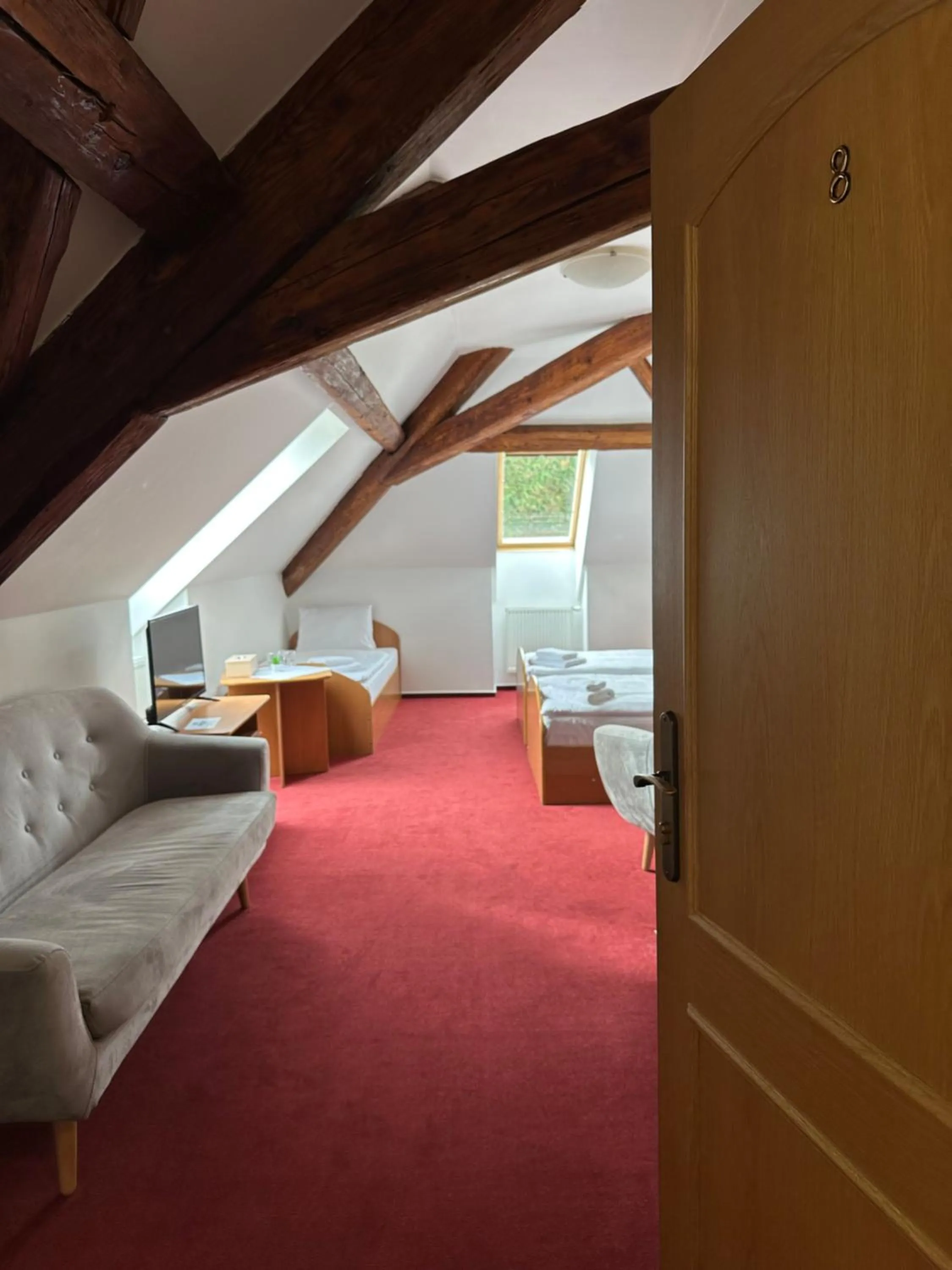 Bed in Hotel Zámeček Raspenava