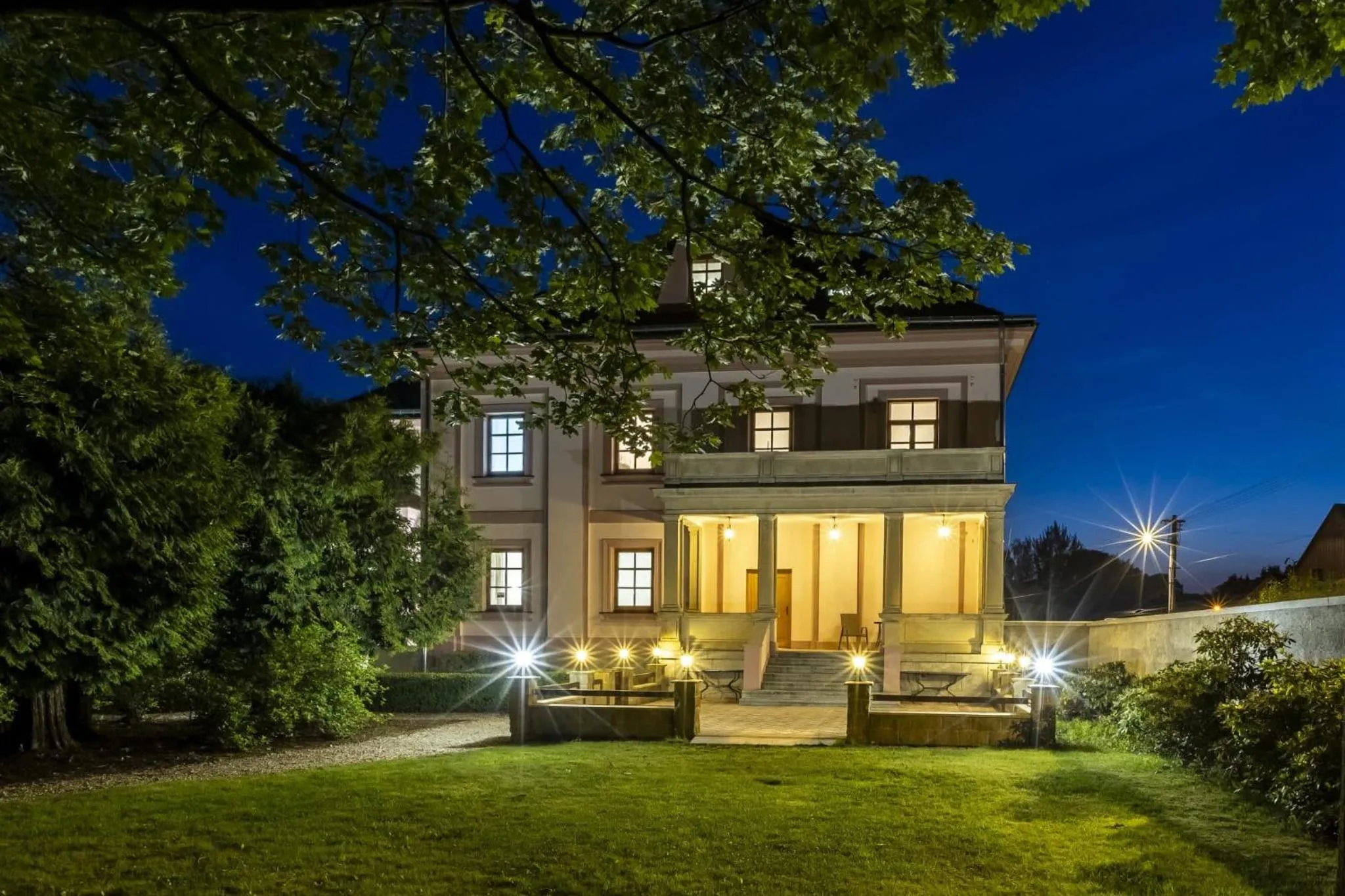 Balcony/Terrace in Hotel Zámeček Raspenava