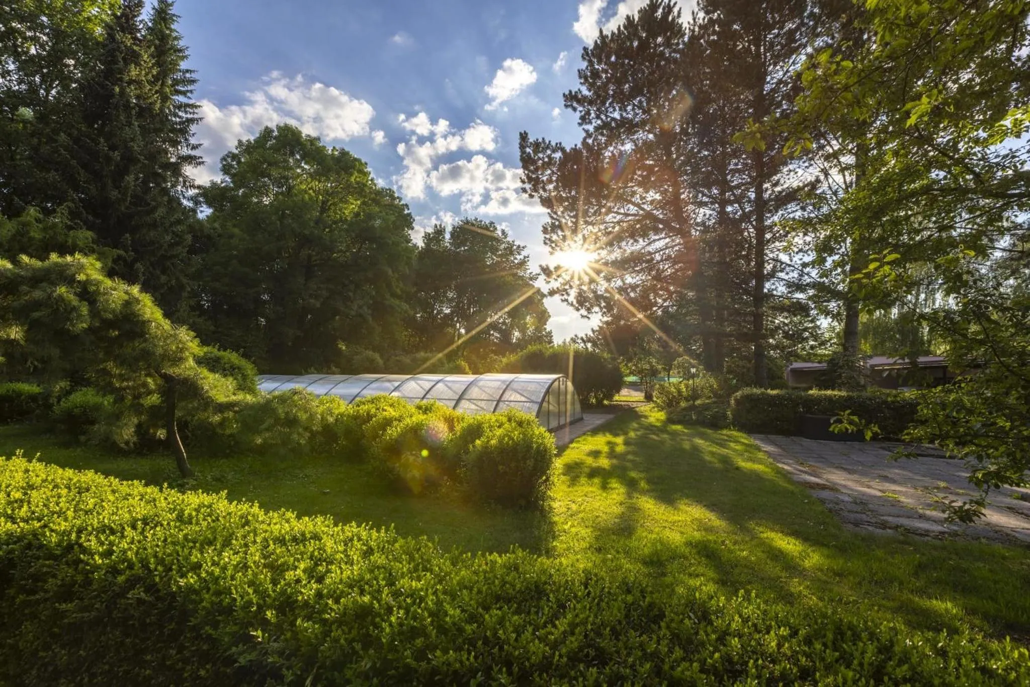 Swimming pool in Hotel Zámeček Raspenava