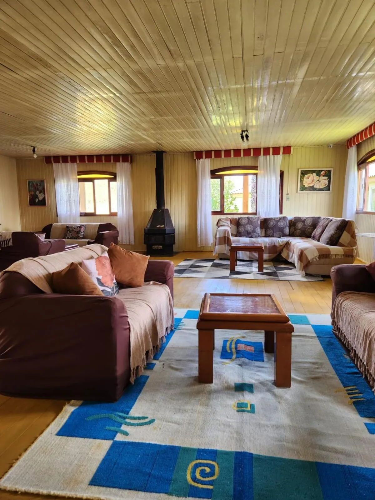 Living room in Pousada Água Santa