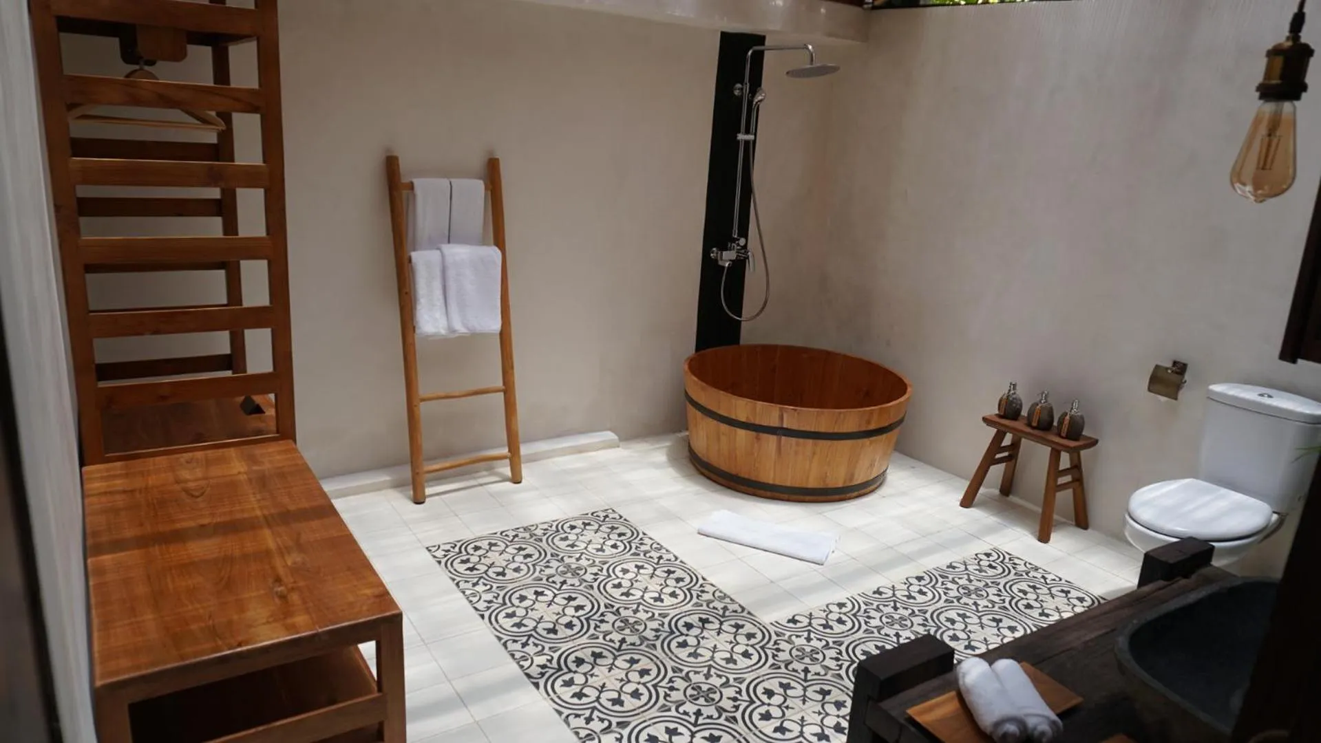 Bathroom in Kayu Village