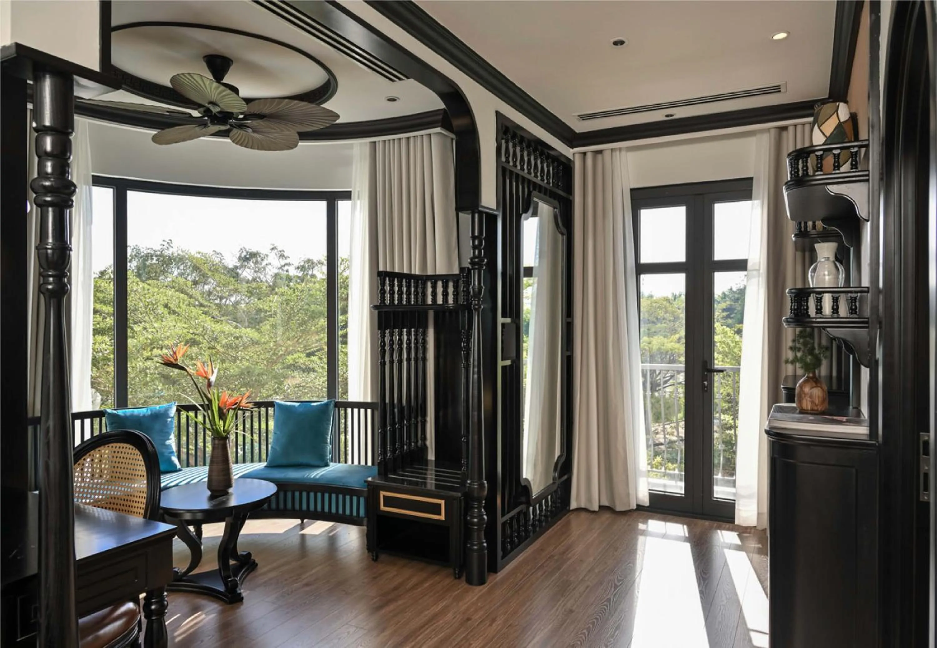 Balcony/Terrace in Thiên Ân Boutique Hotel