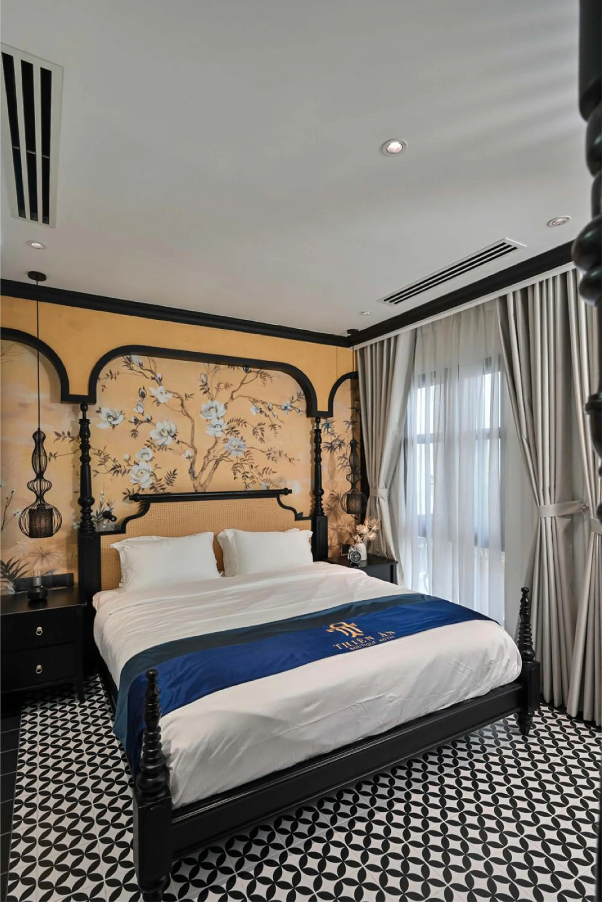 Photo of the whole room, Bed in Thiên Ân Boutique Hotel