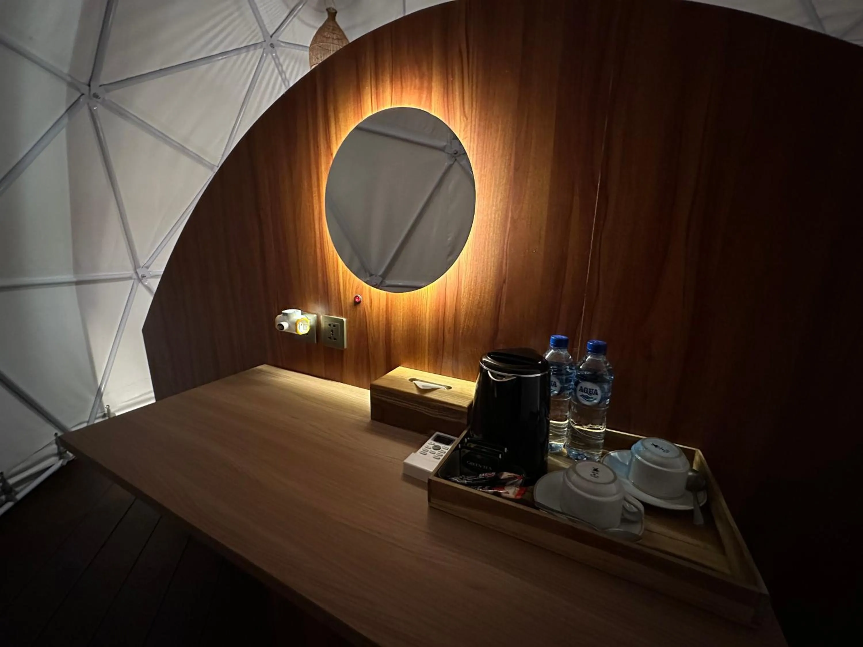 Coffee/tea facilities in Glamping @ Pebbles & Fins