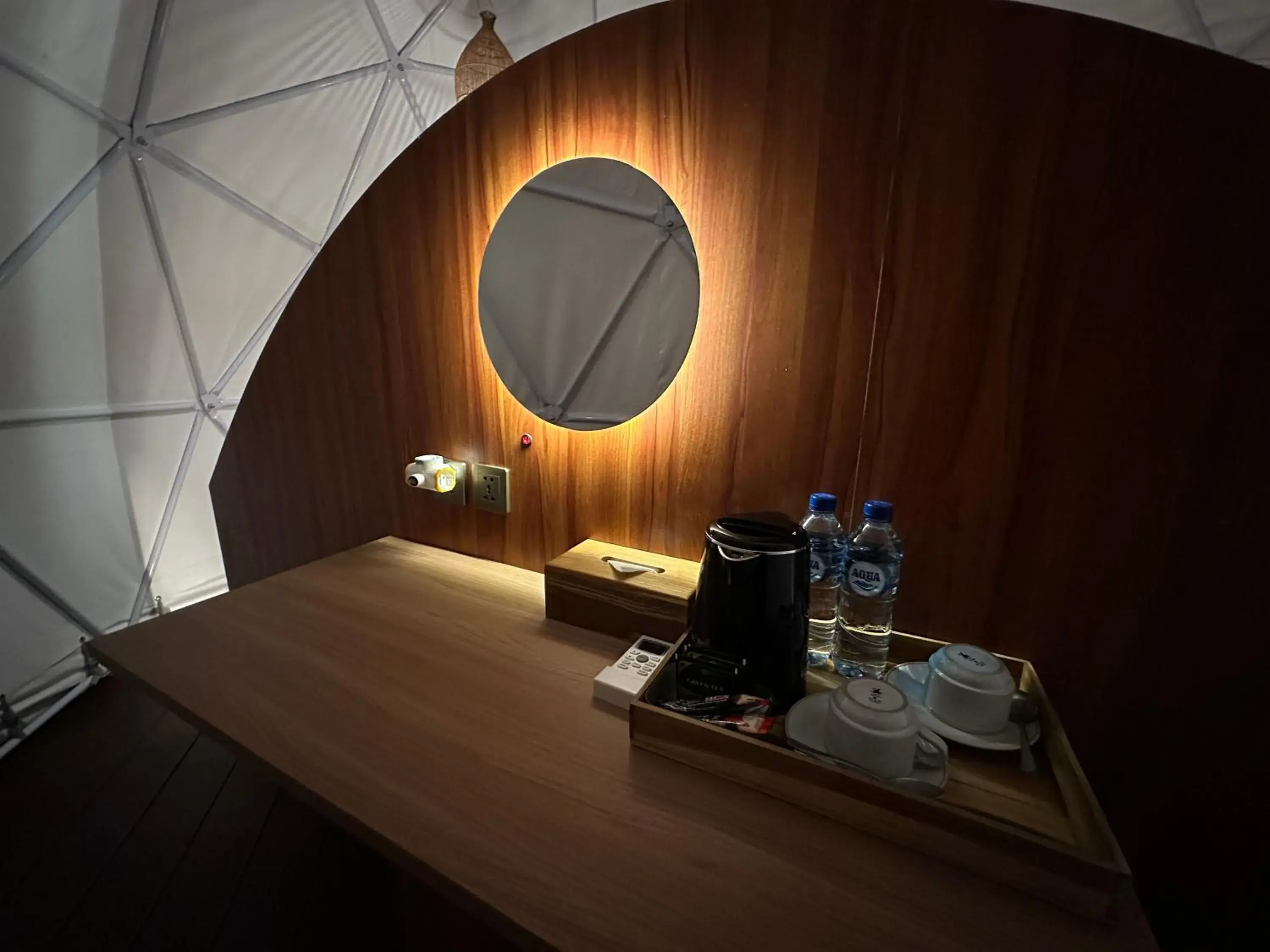 Coffee/tea facilities in Glamping @ Pebbles & Fins Coffee/tea facilities in Glamping @ Pebbles & Fins