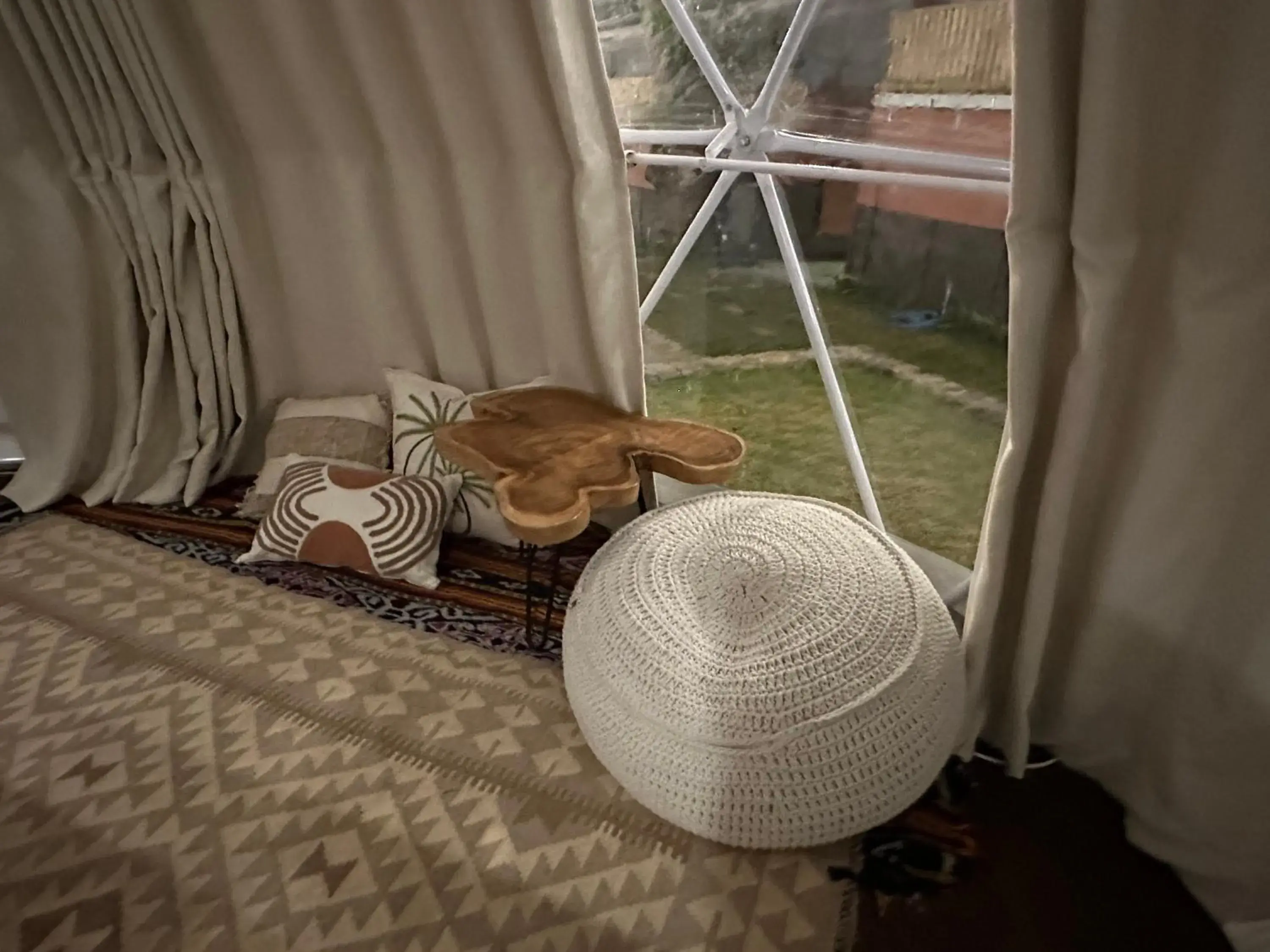 Bedroom in Glamping @ Pebbles & Fins Bedroom in Glamping @ Pebbles & Fins