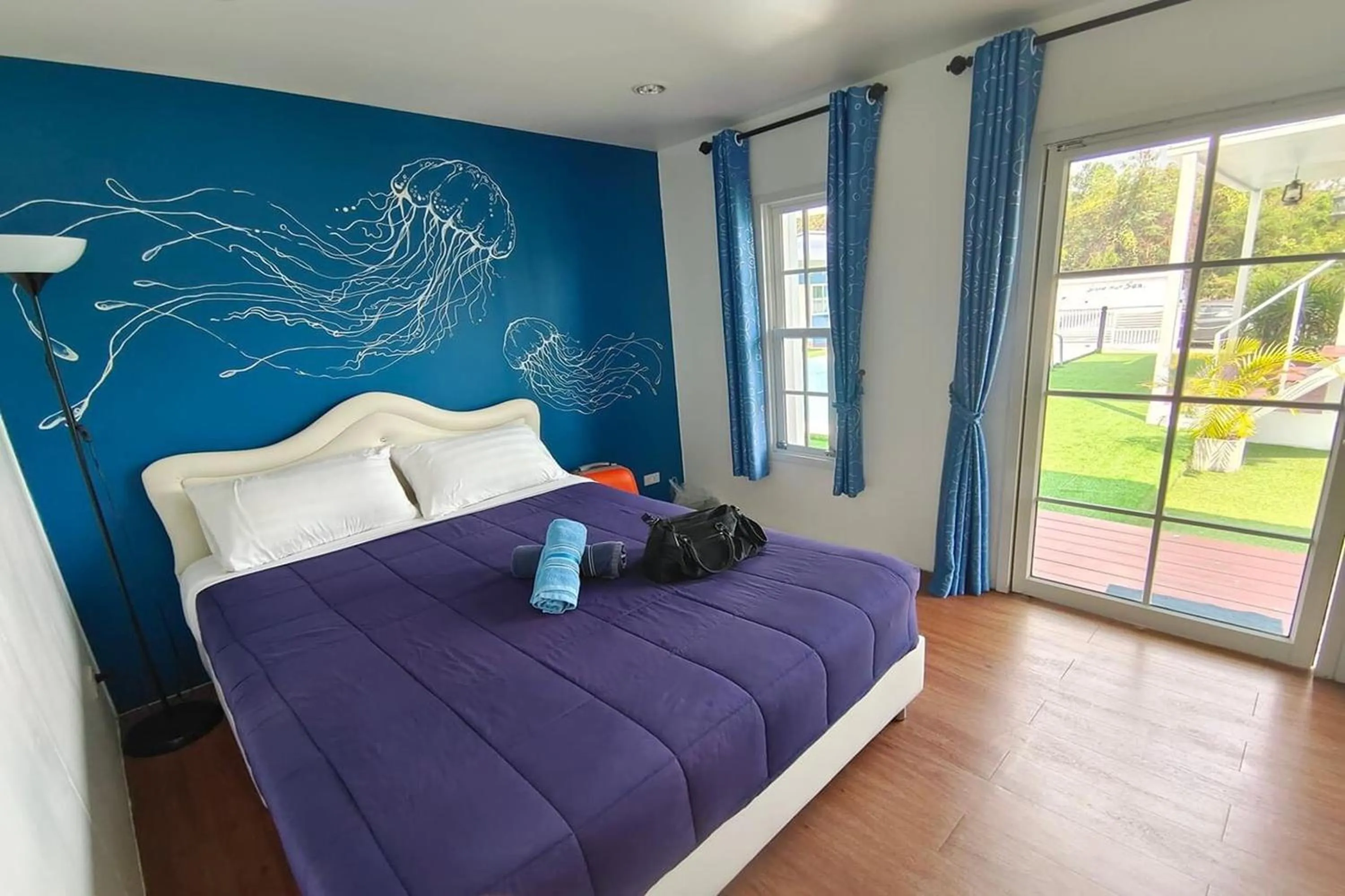 Bed in Bluvilla Sattahip