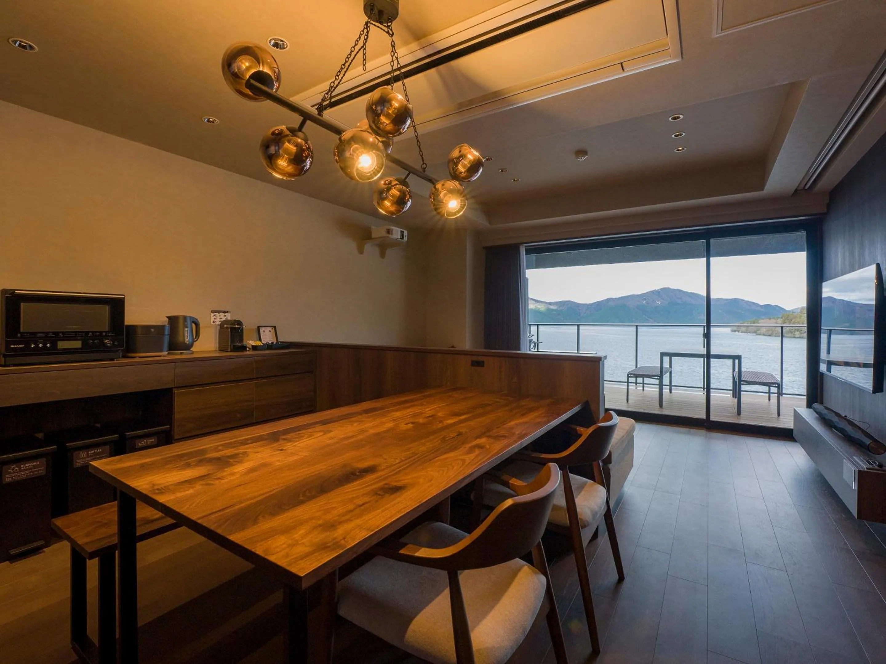 Living room in Rakuten STAY FUJIMI TERRACE Hakone Ashinoko