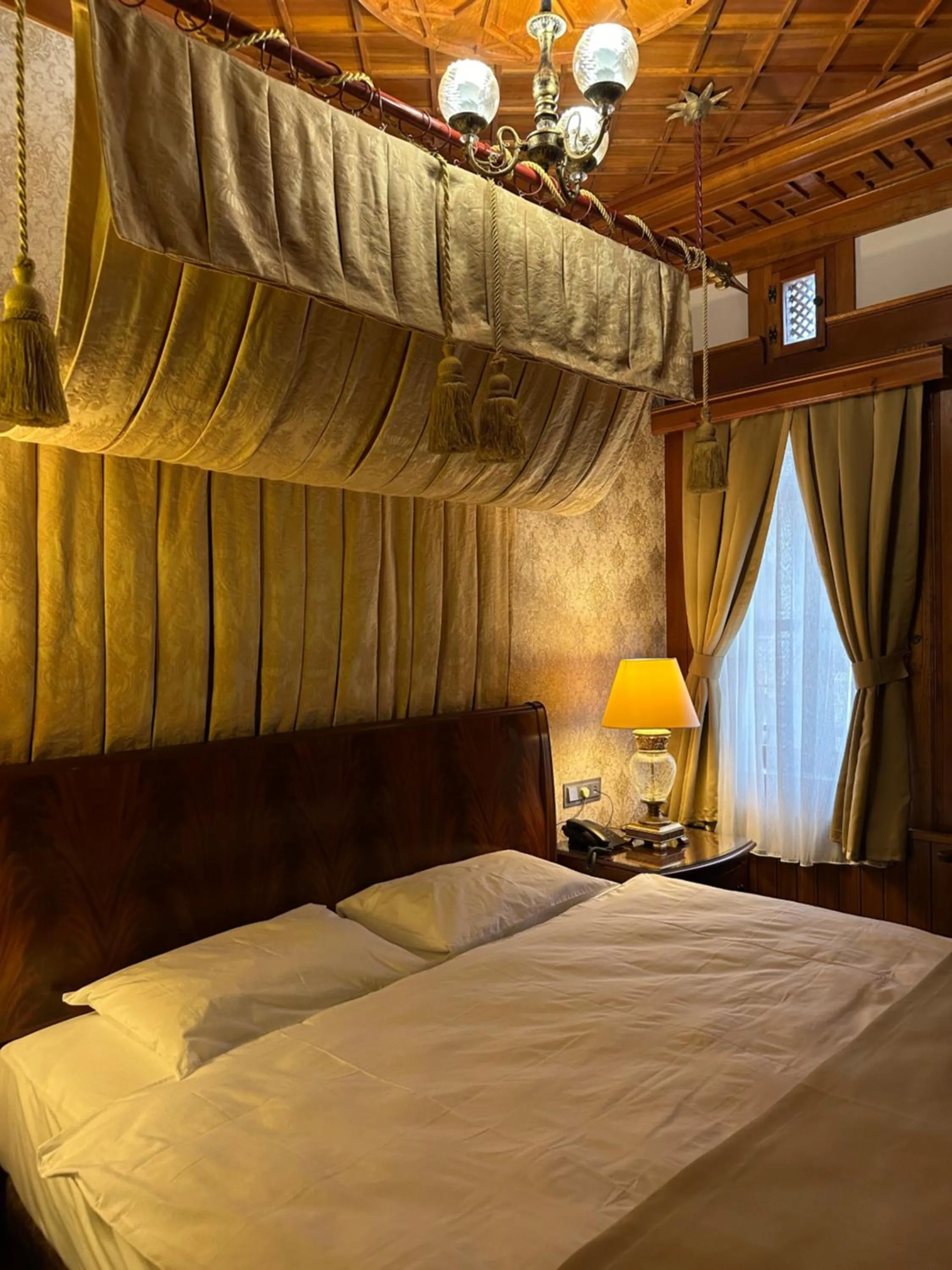 Bed in Tas Konak Hotel-City Center