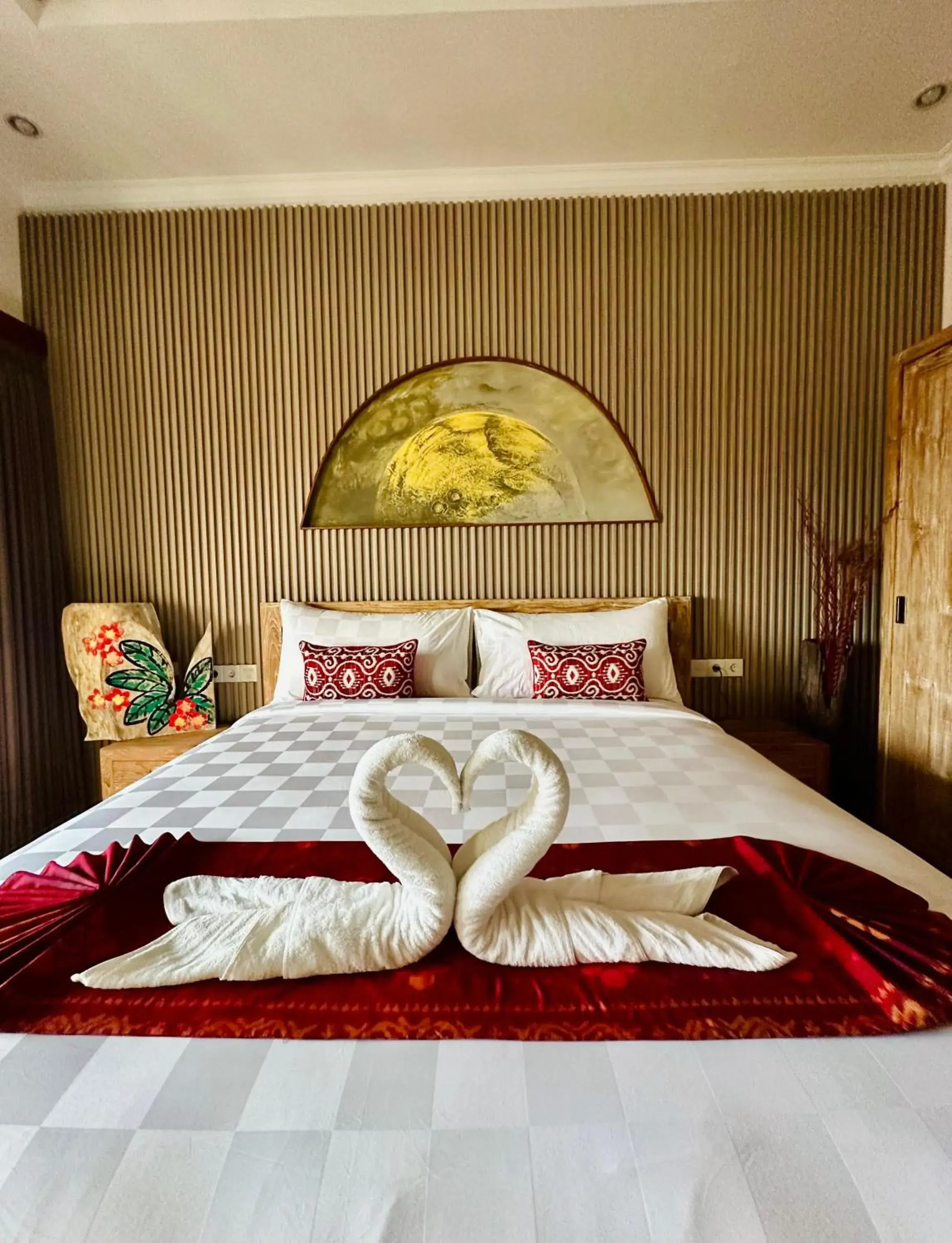 King Room with Balcony in Mandala Home Stay King Room with Balcony in Mandala Home Stay