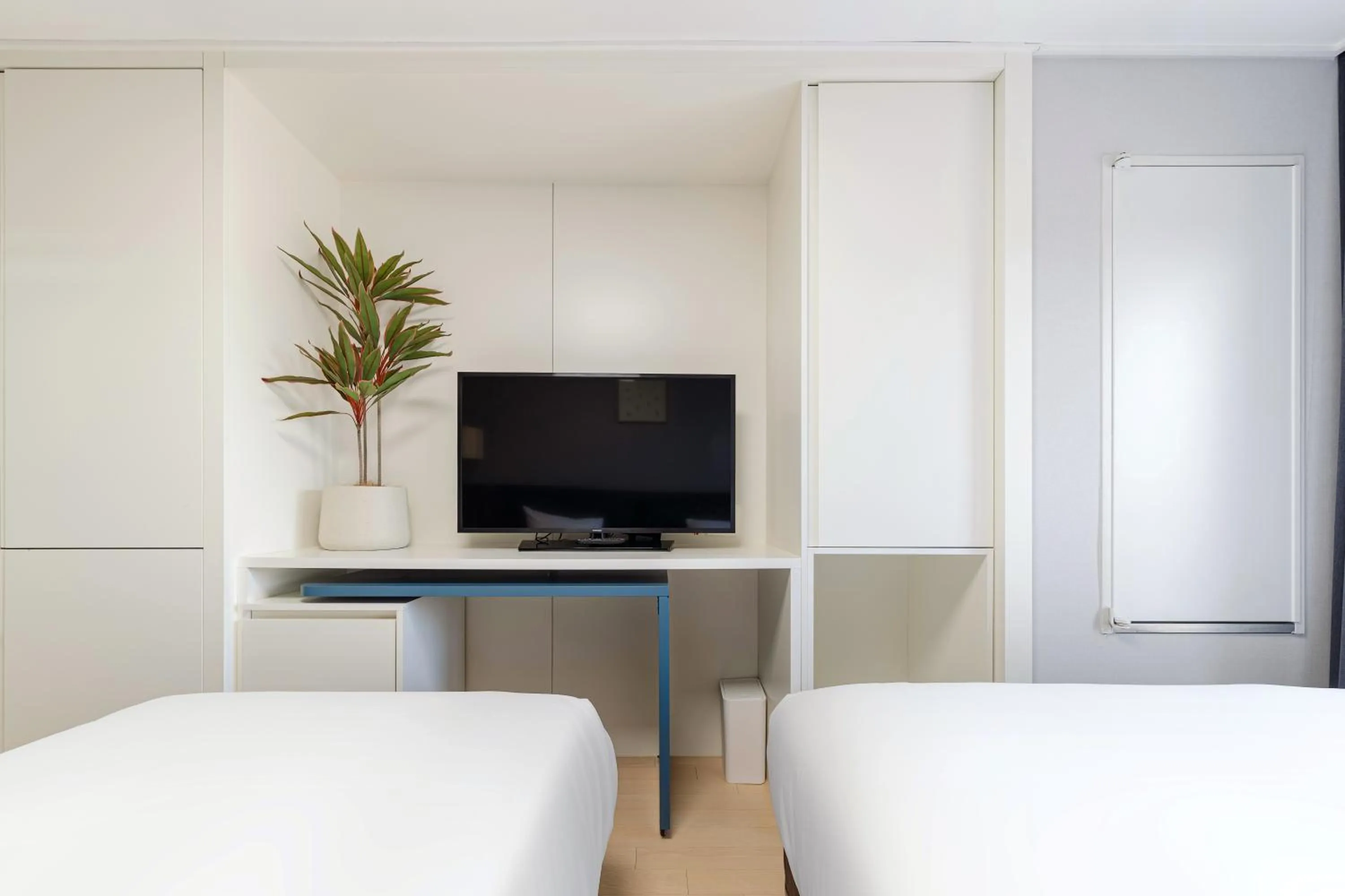 TV and multimedia, Bed in Urbanstay Sokcho Beach AB