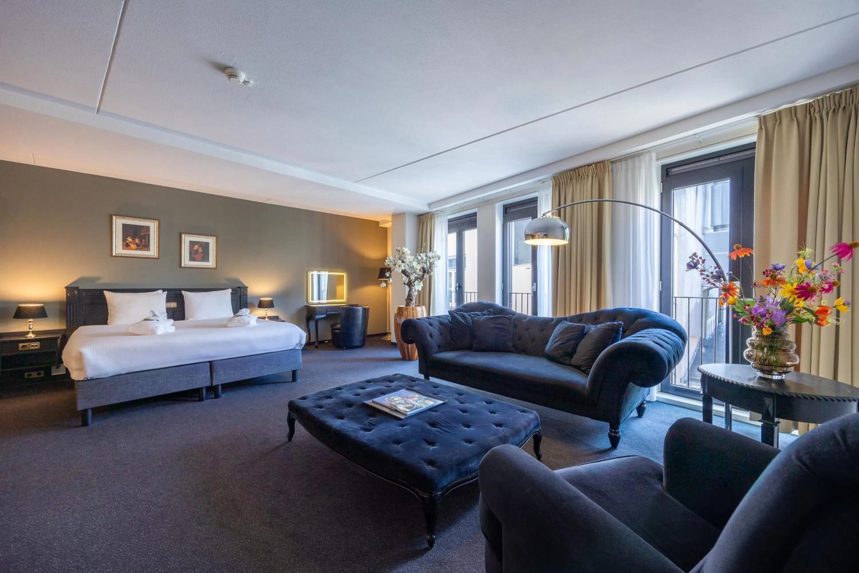 Bedroom, Bed in Amrâth Grand Hotel Frans Hals