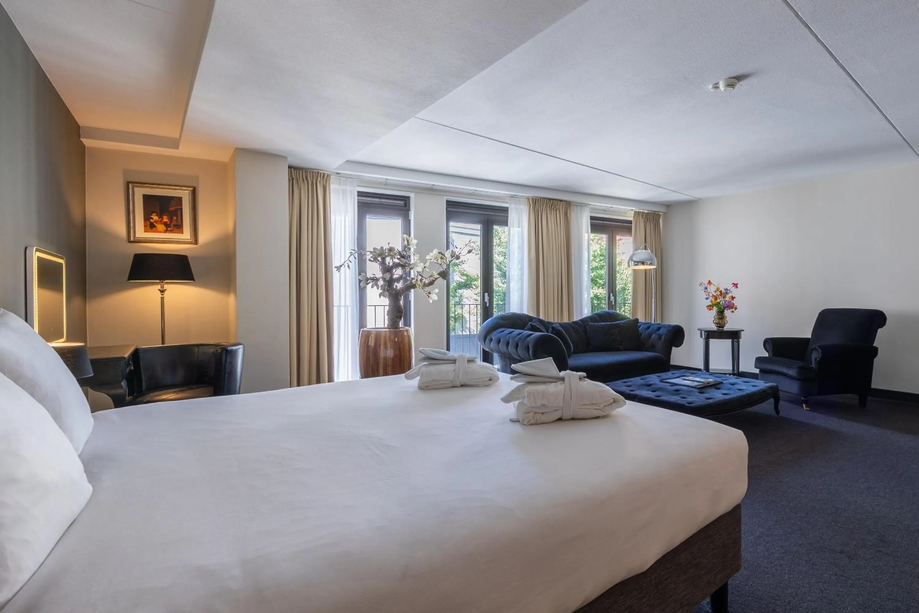 Bedroom, Bed in Amrâth Grand Hotel Frans Hals