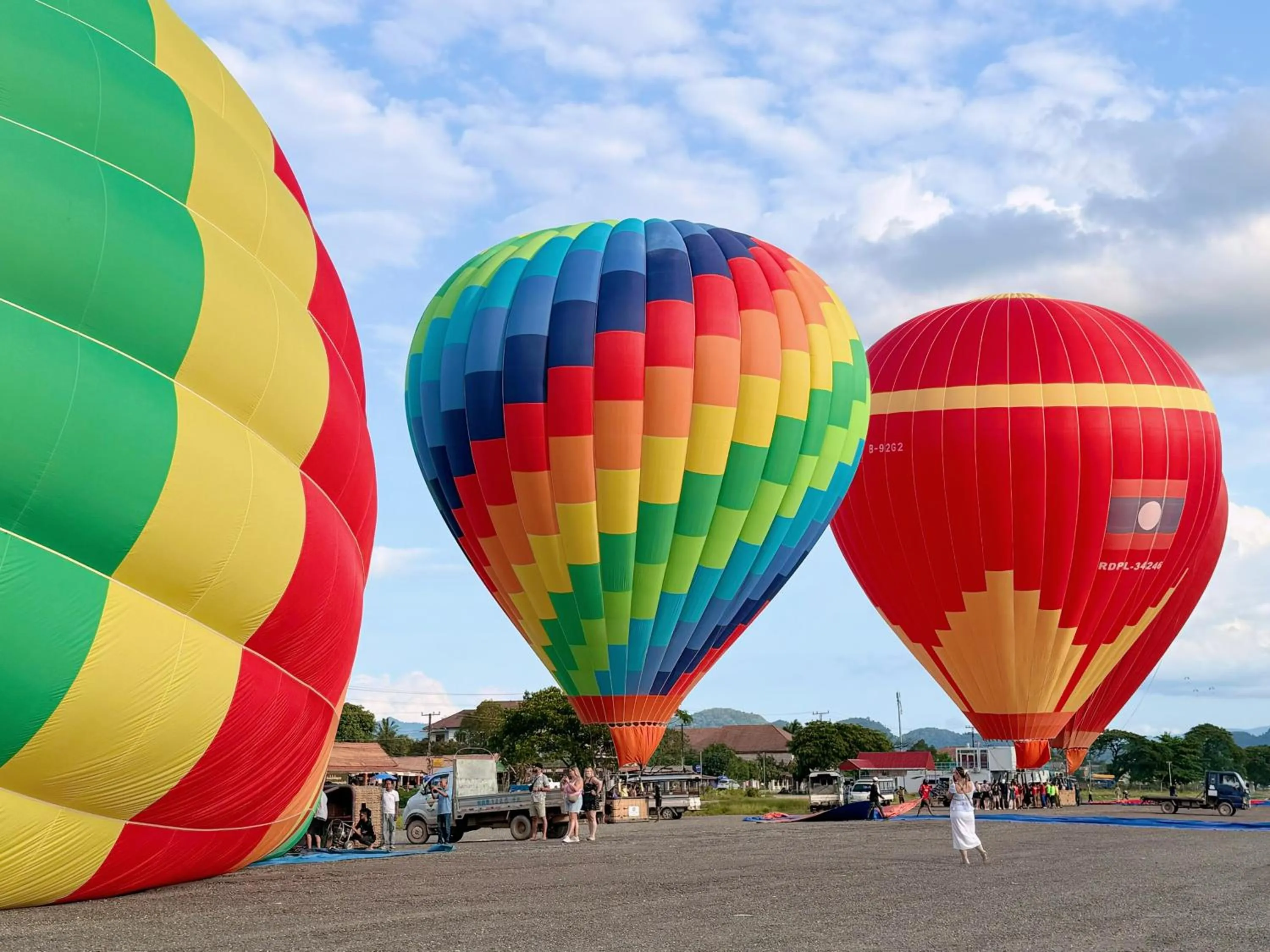 Off site in Vangvieng Sisavang Mountain View Hotel