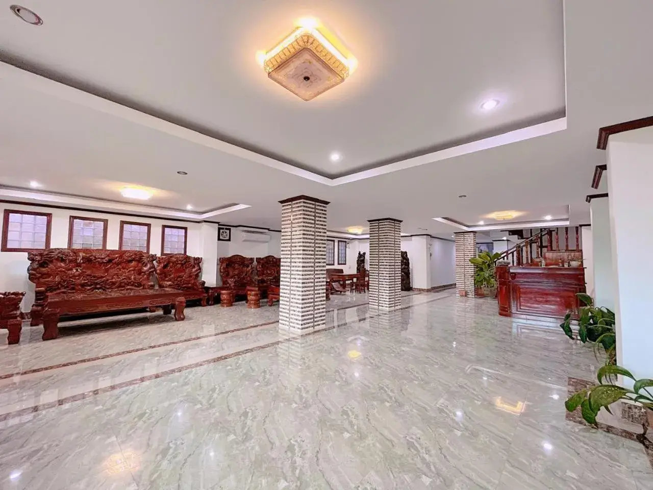 Living room in Vangvieng Sisavang Mountain View Hotel Living room in Vangvieng Sisavang Mountain View Hotel