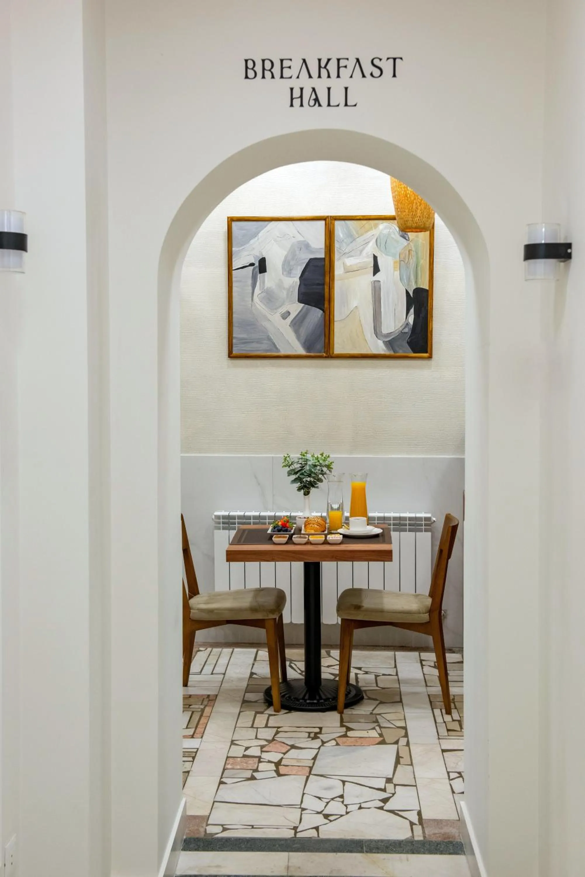 Dining area in The House Hotel Yerevan