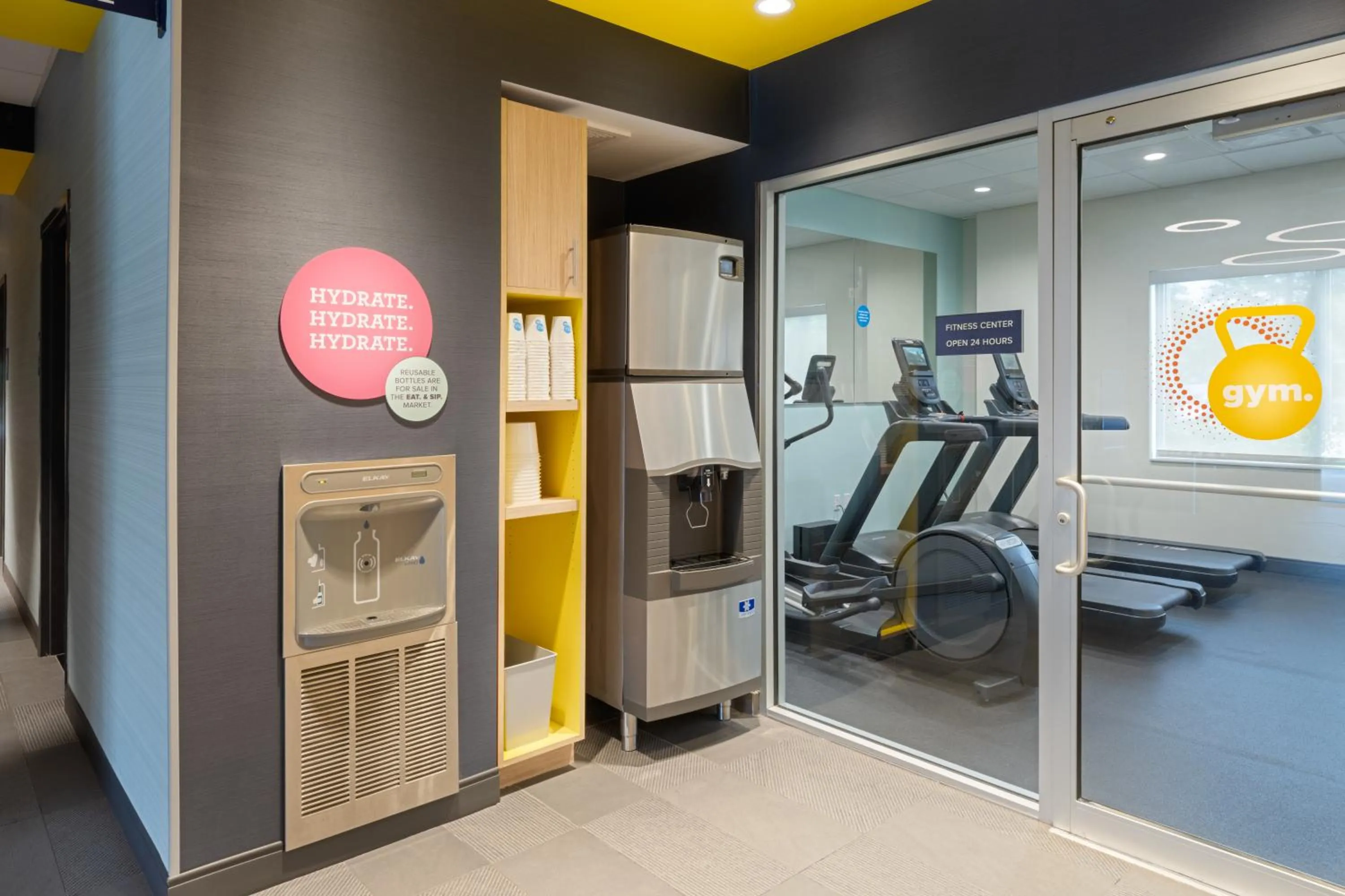 Fitness centre/facilities in Tru By Hilton Miramar
