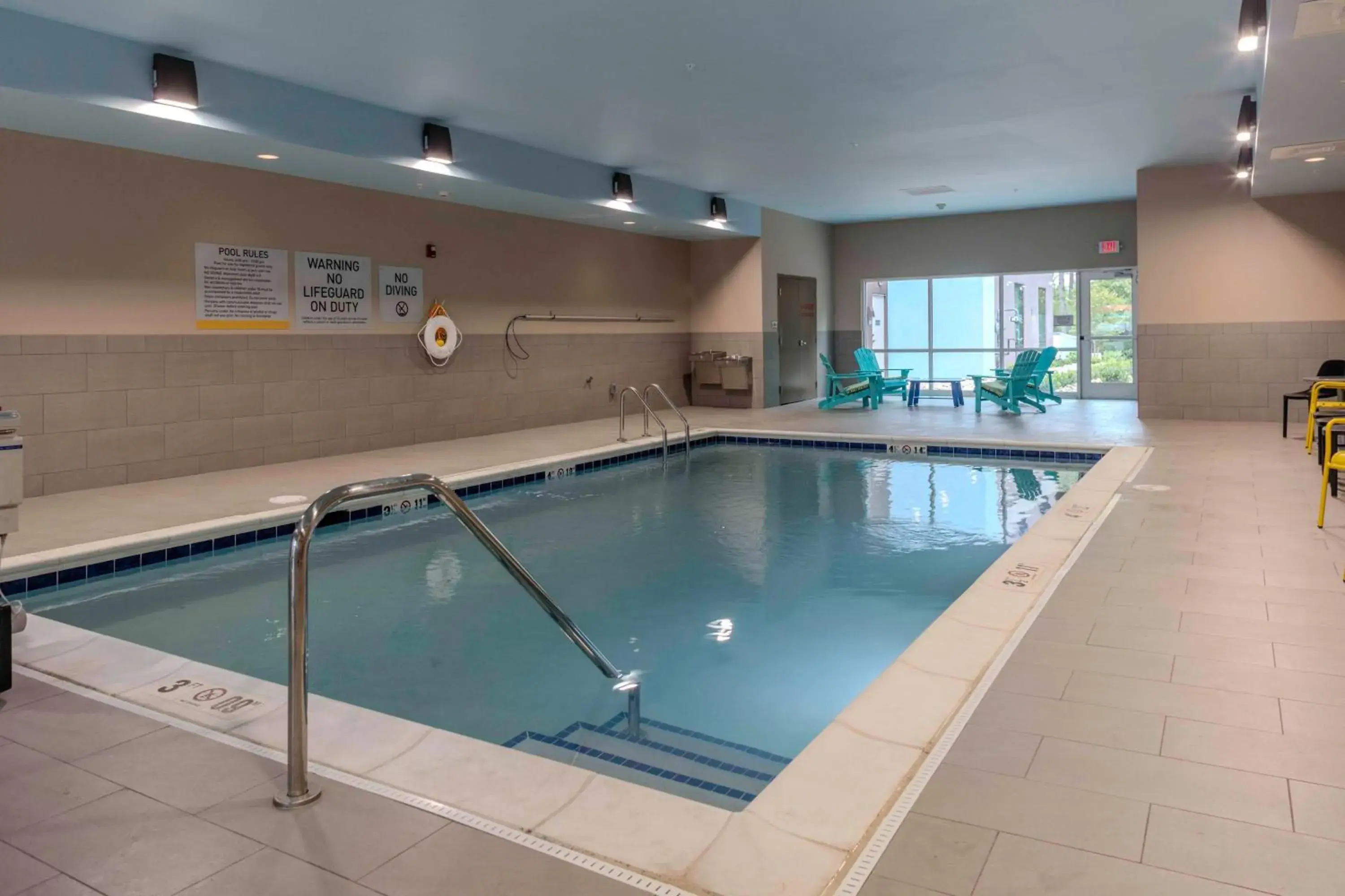 Pool view in Home2 Suites By Hilton Lynchburg Pool view in Home2 Suites By Hilton Lynchburg