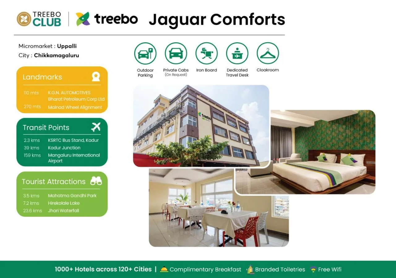 Treebo Jaguar Comforts, 3 Kms From Mahatma Gandhi Park