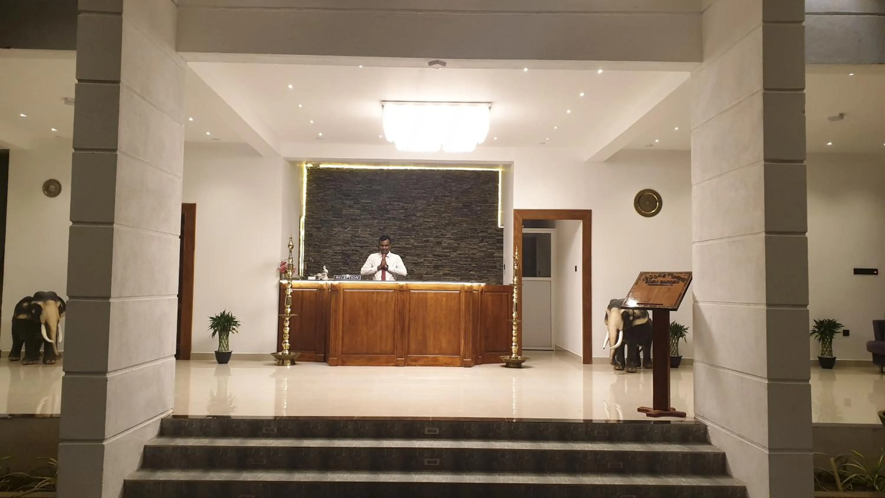 Lobby or reception in Hotel Eden Garden