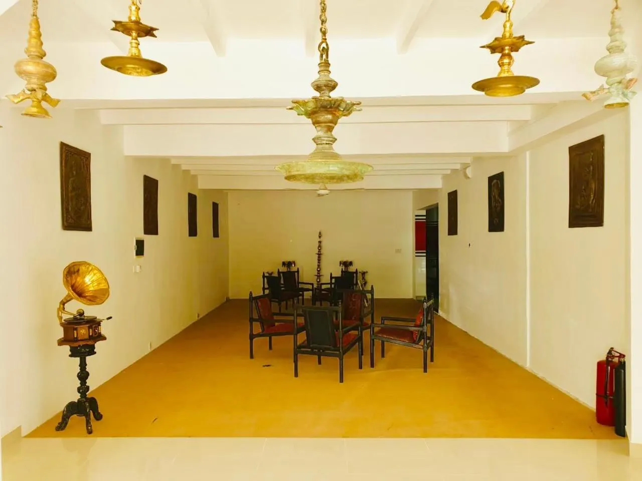 Seating area in Hotel Eden Garden