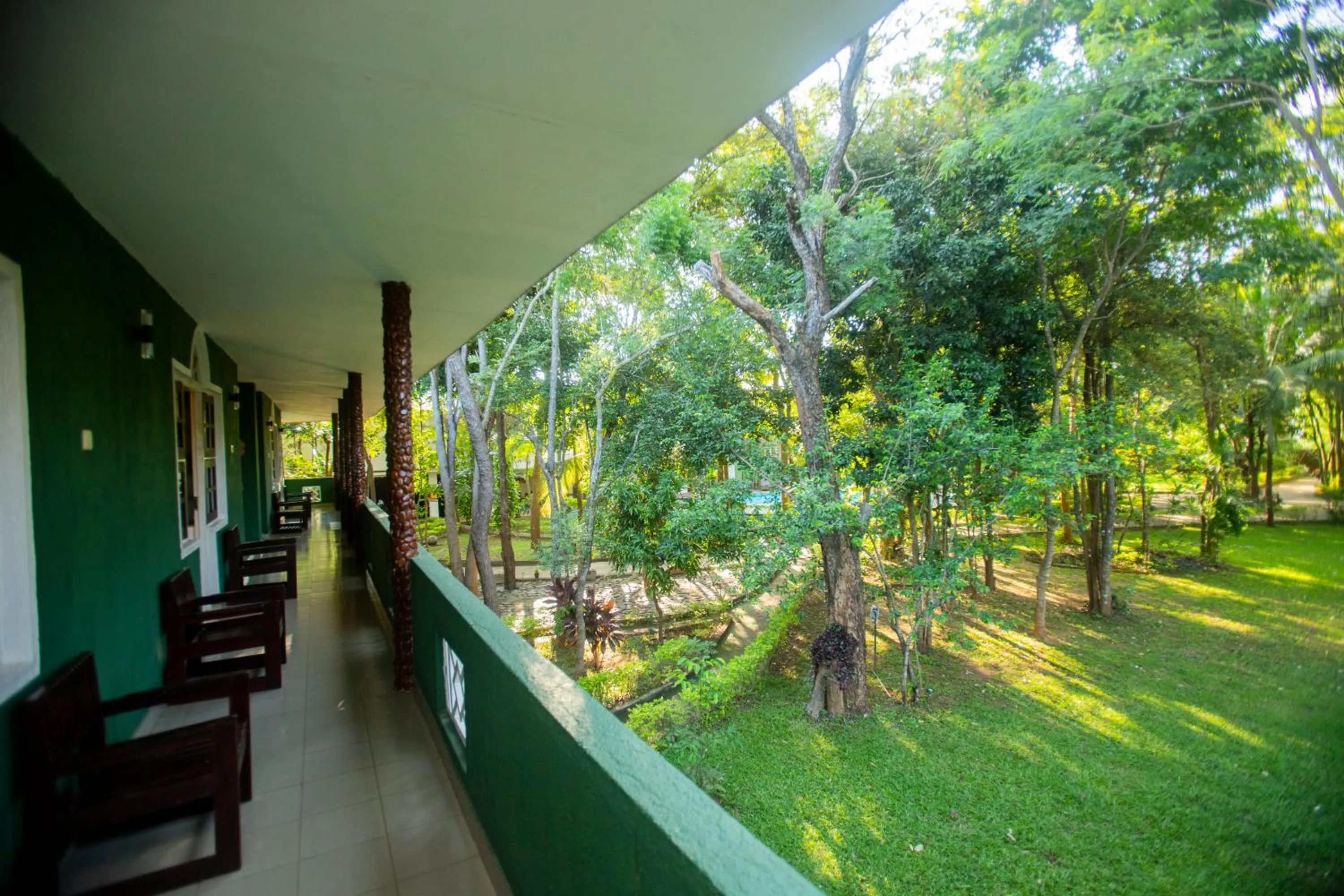 Natural landscape in Hotel Eden Garden