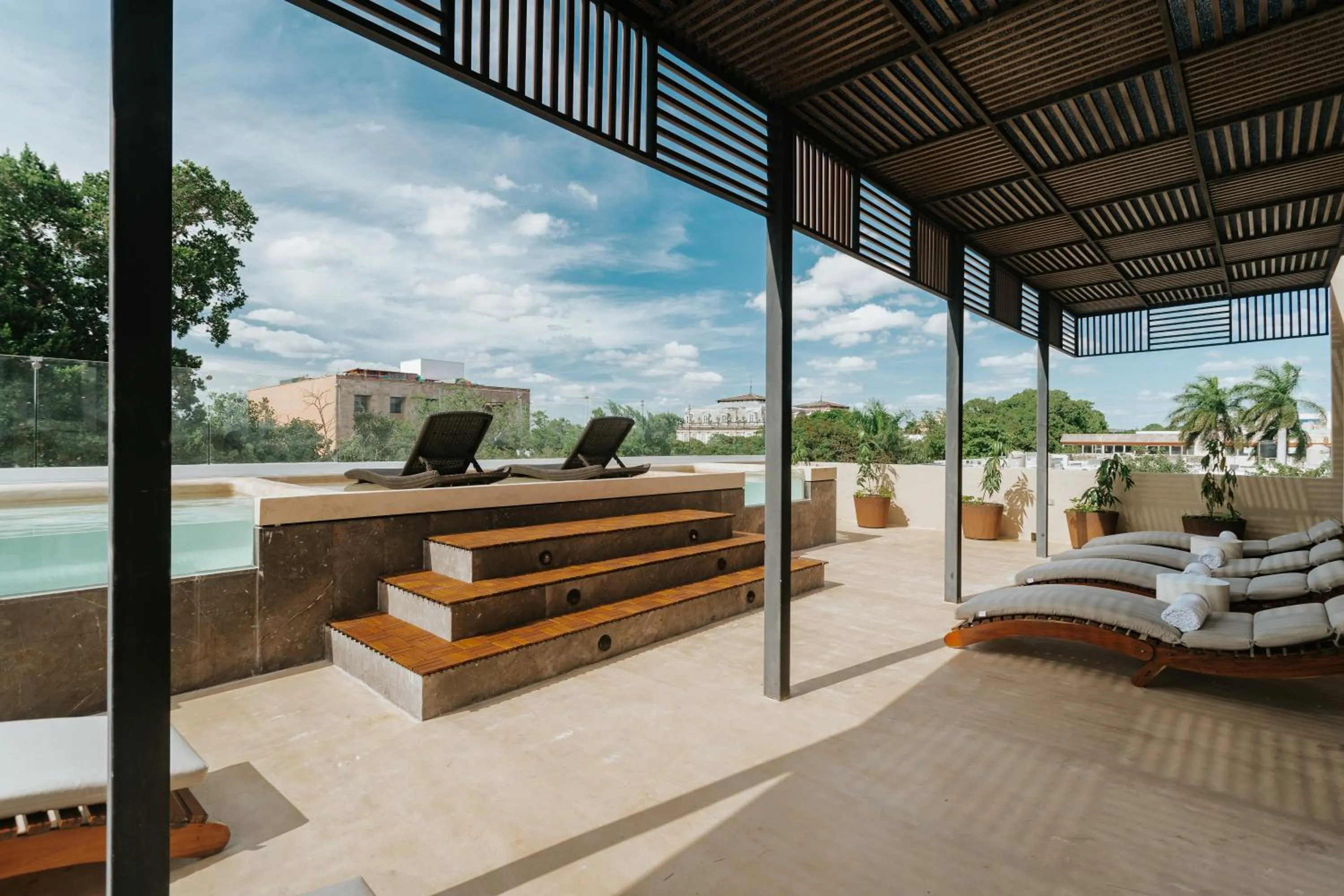 Hot Tub in Kahal Hotel Adults Only - Paseo Montejo