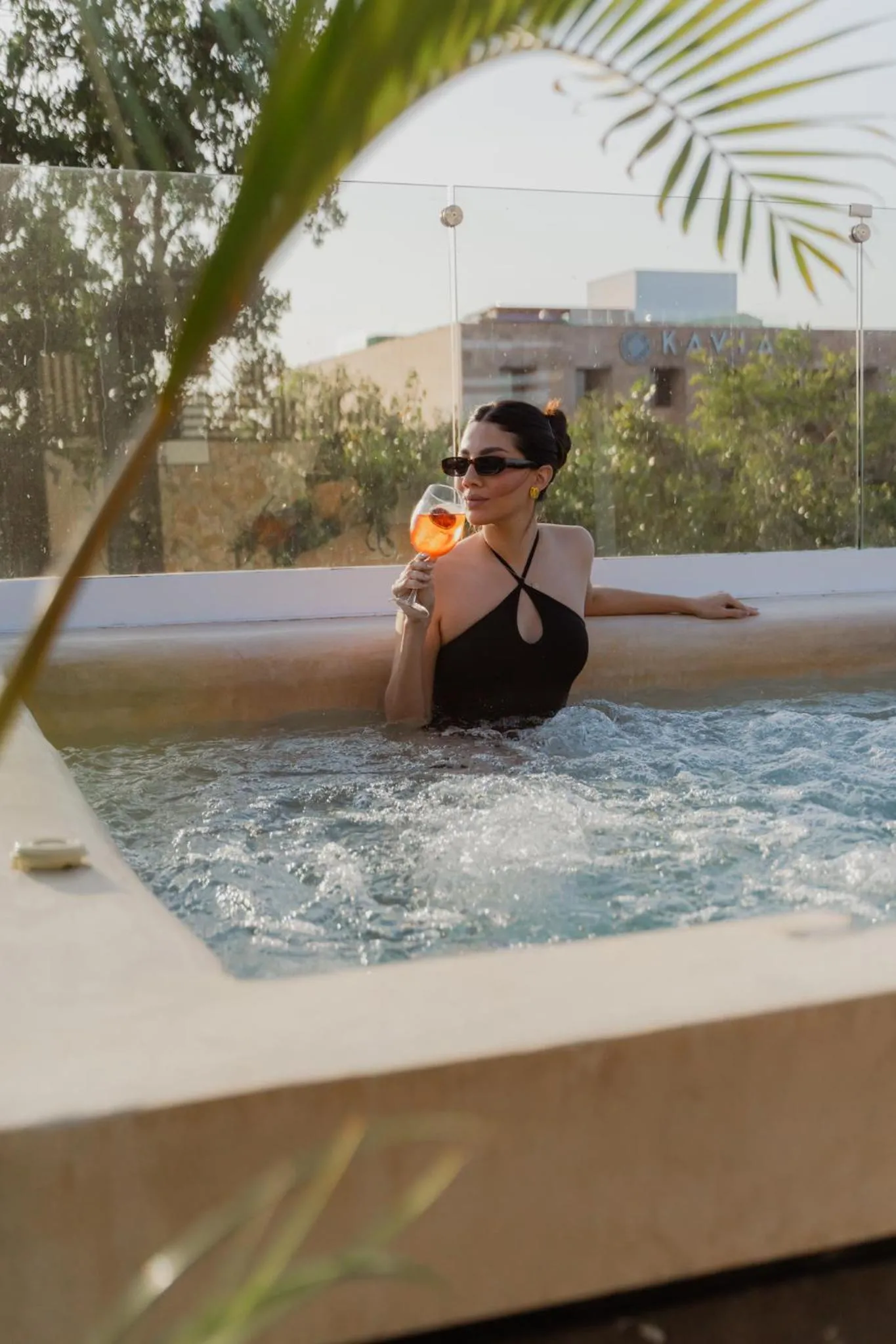 Swimming pool in Kahal Hotel Adults Only - Paseo Montejo